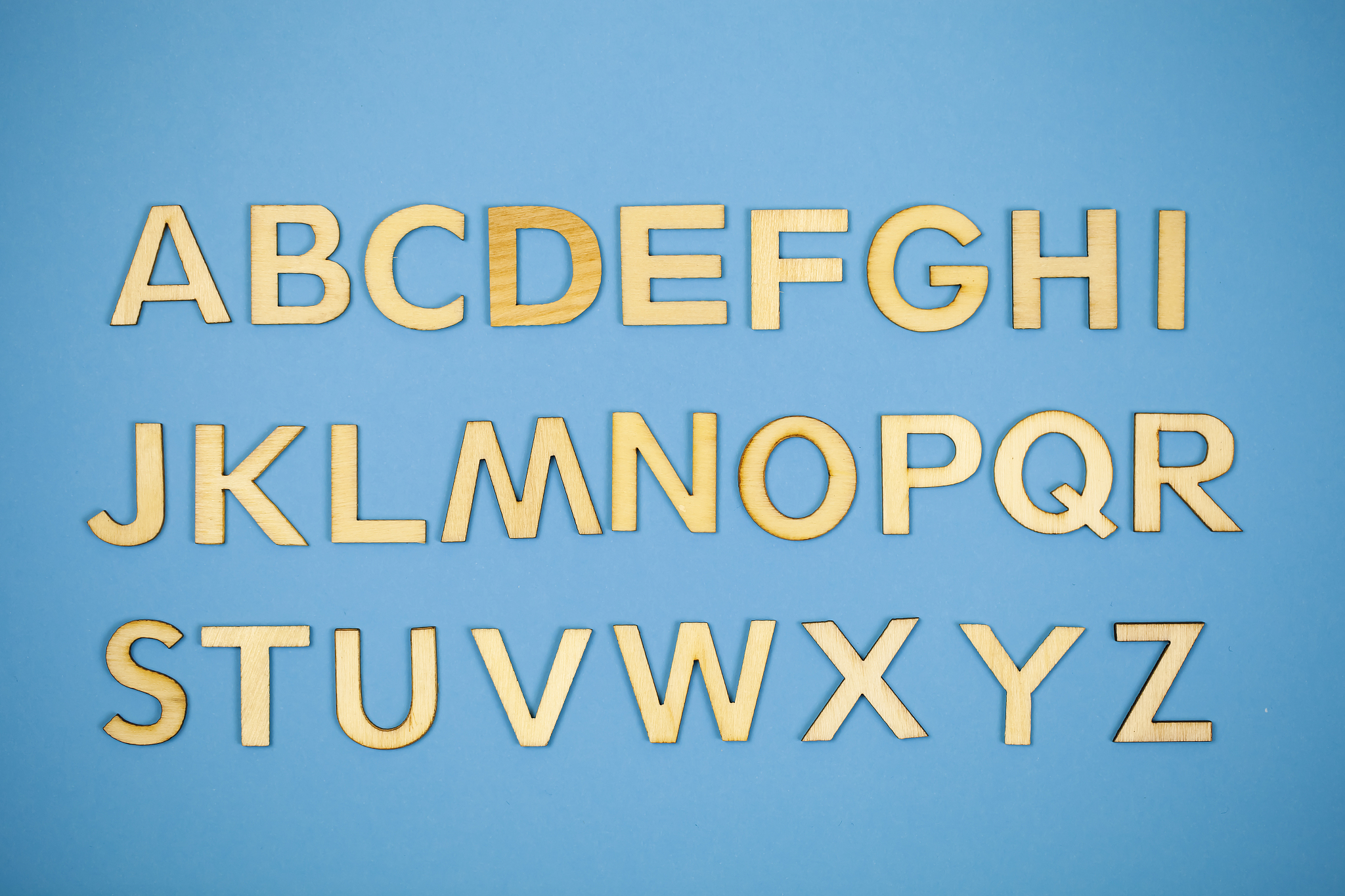 the british alphabet letters