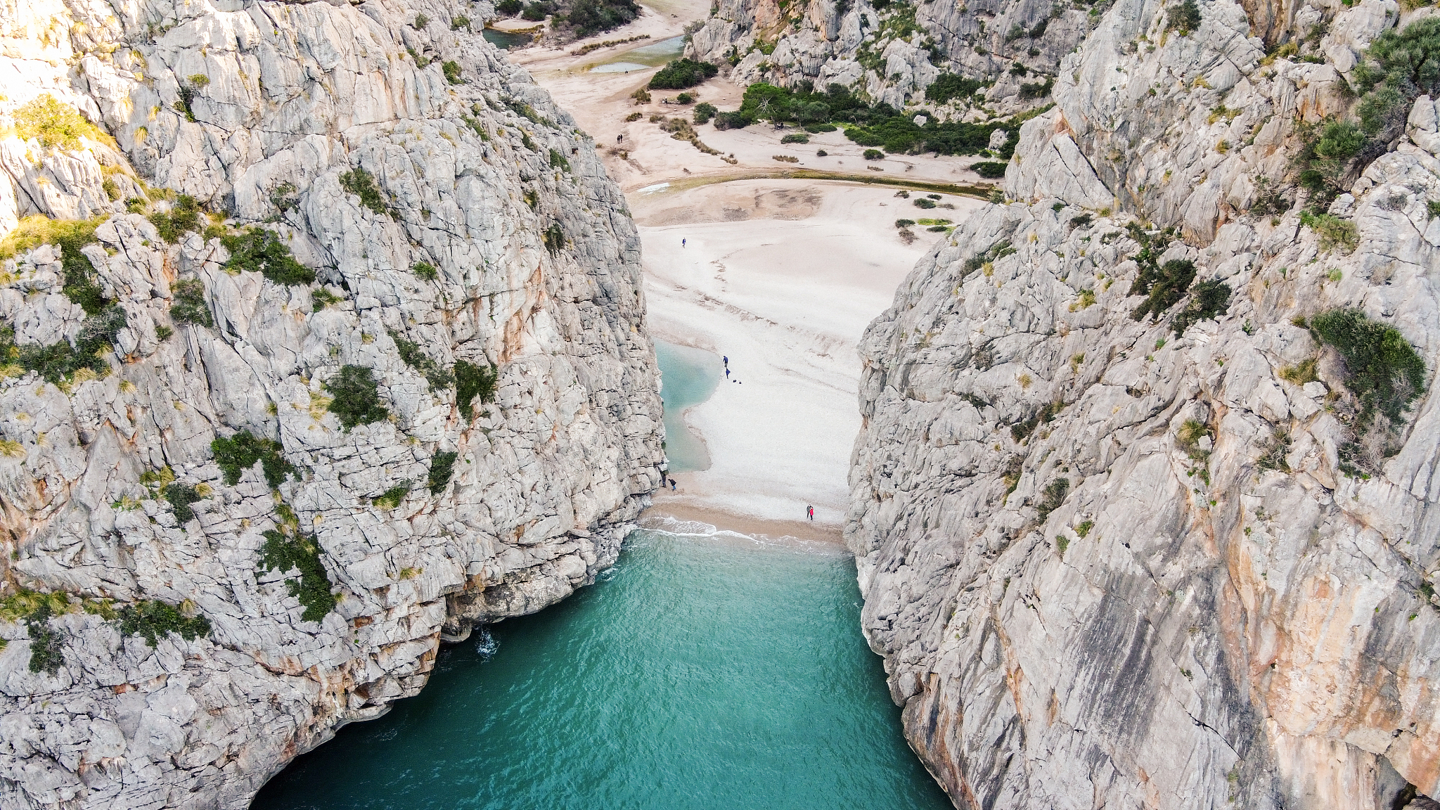 sa calobra - aerial view