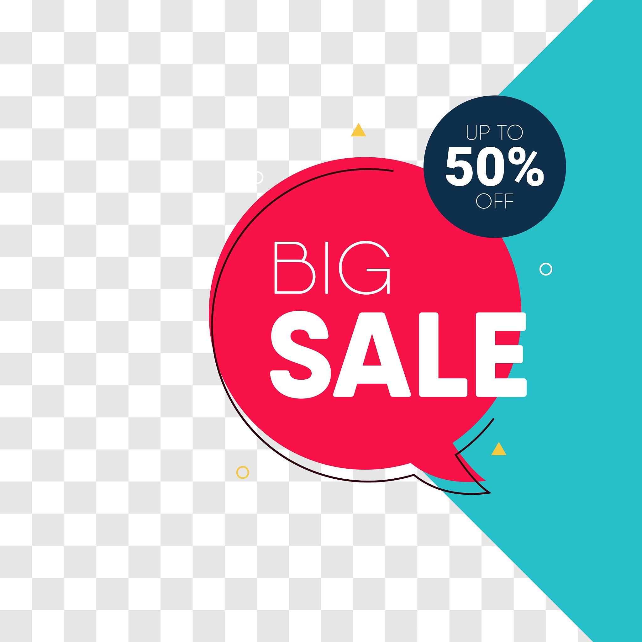big sale modern design template