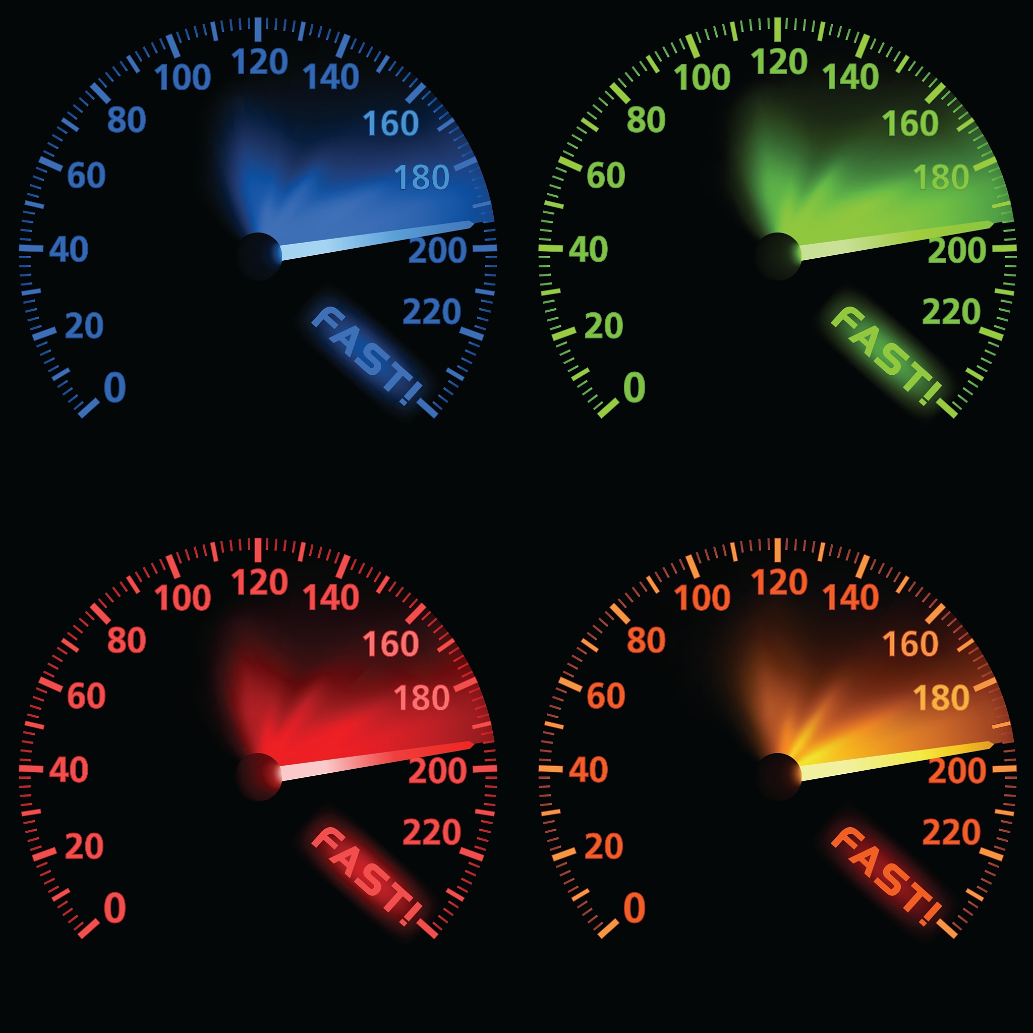speedometer set