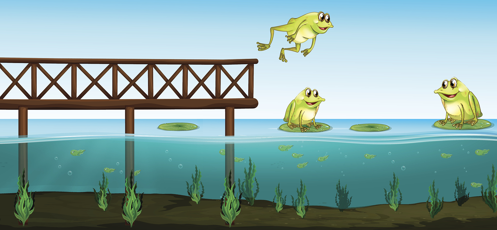 青蛙卖泥塘，小狐狸会问什么？