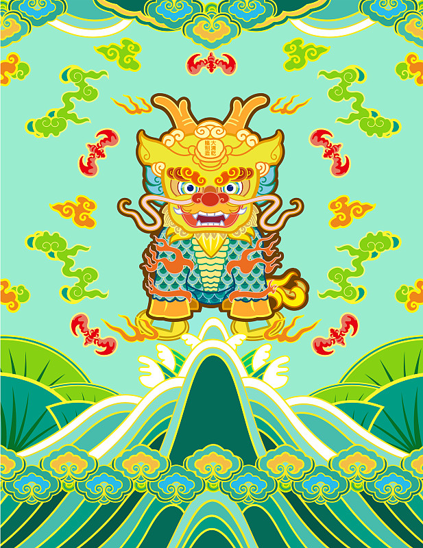 屋脊神兽：中国传统文化元素在服装与服饰设计中的应用