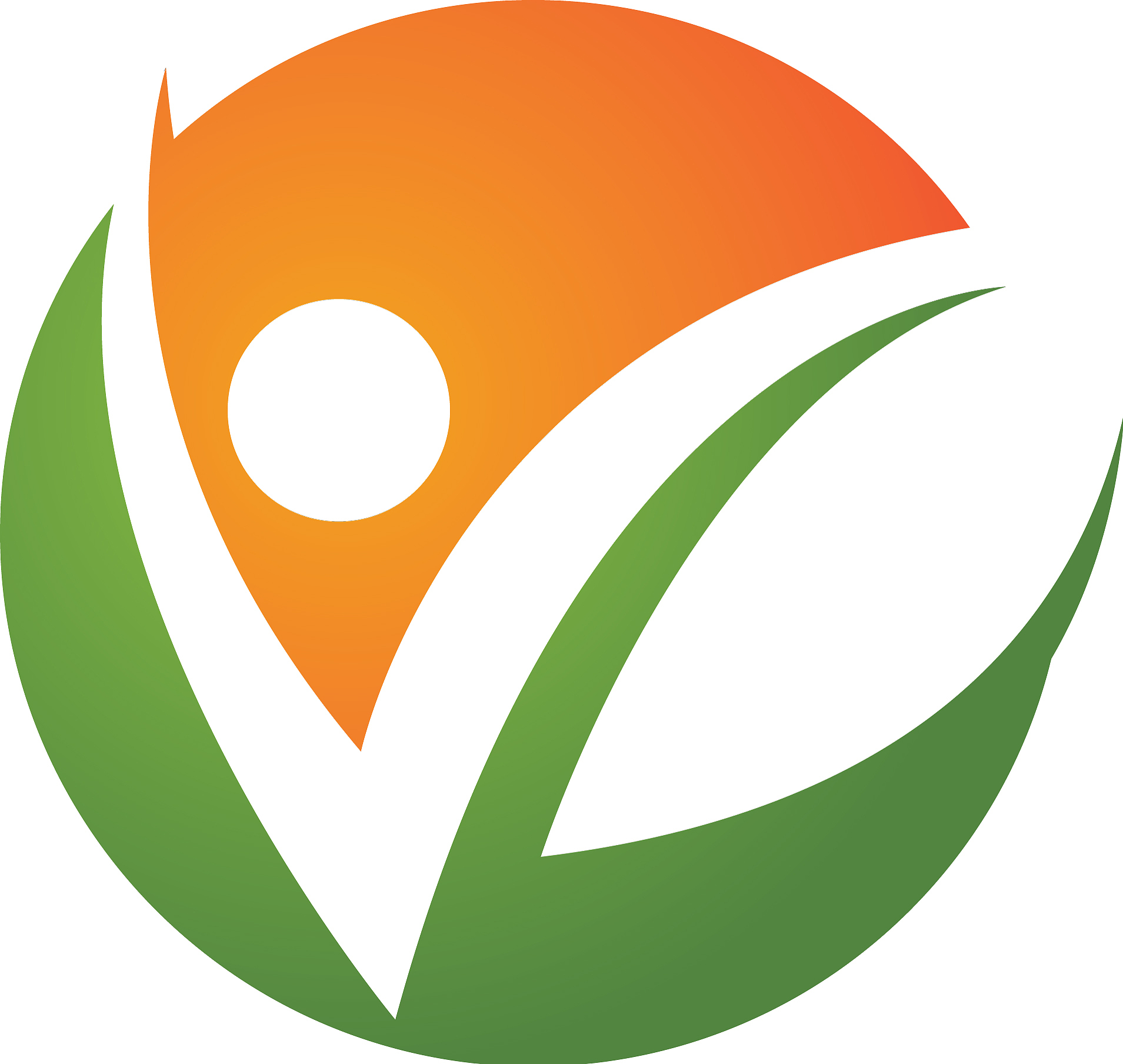 human character logo sign health care logo sign