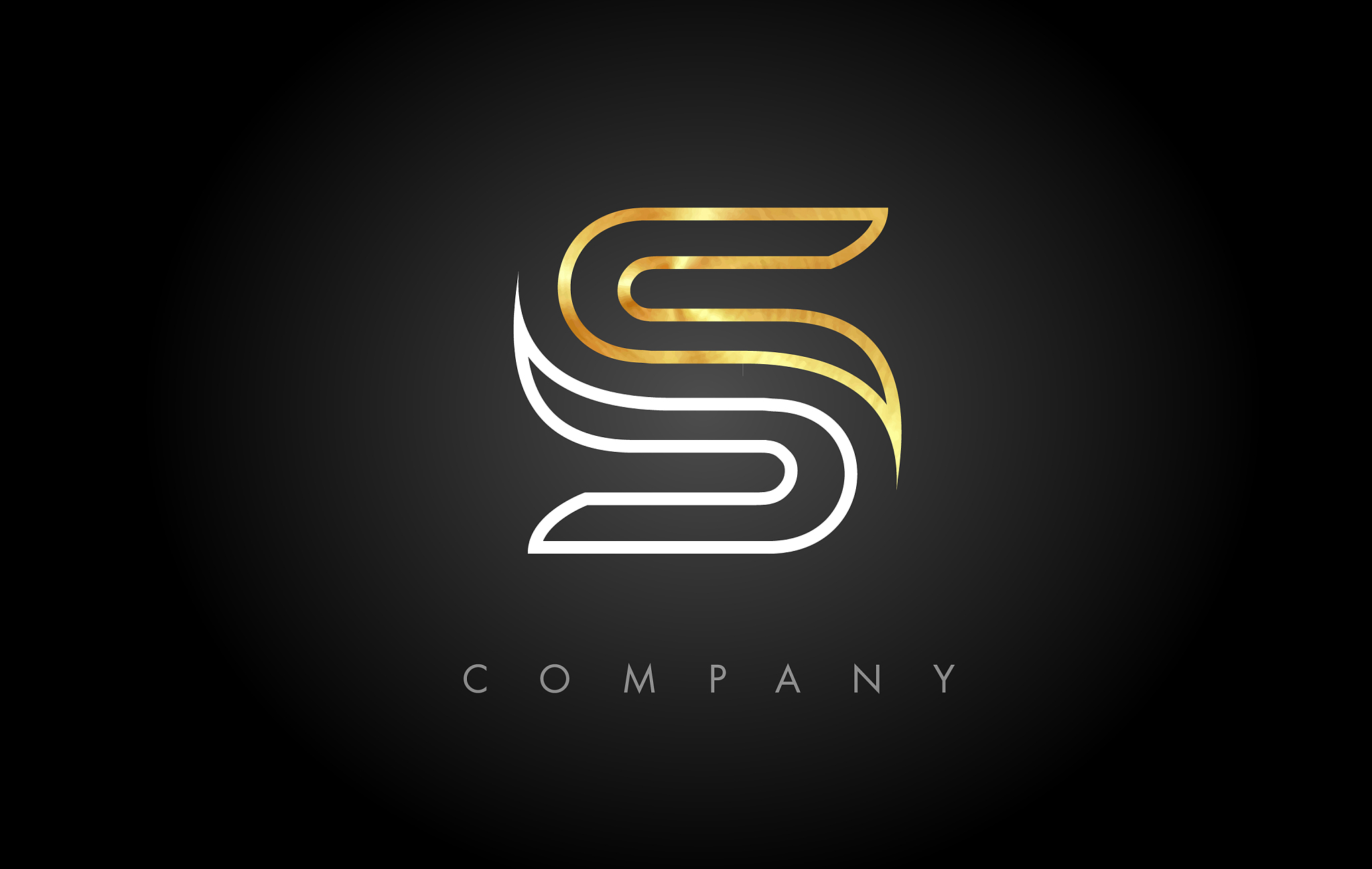 s logo s letter icon design