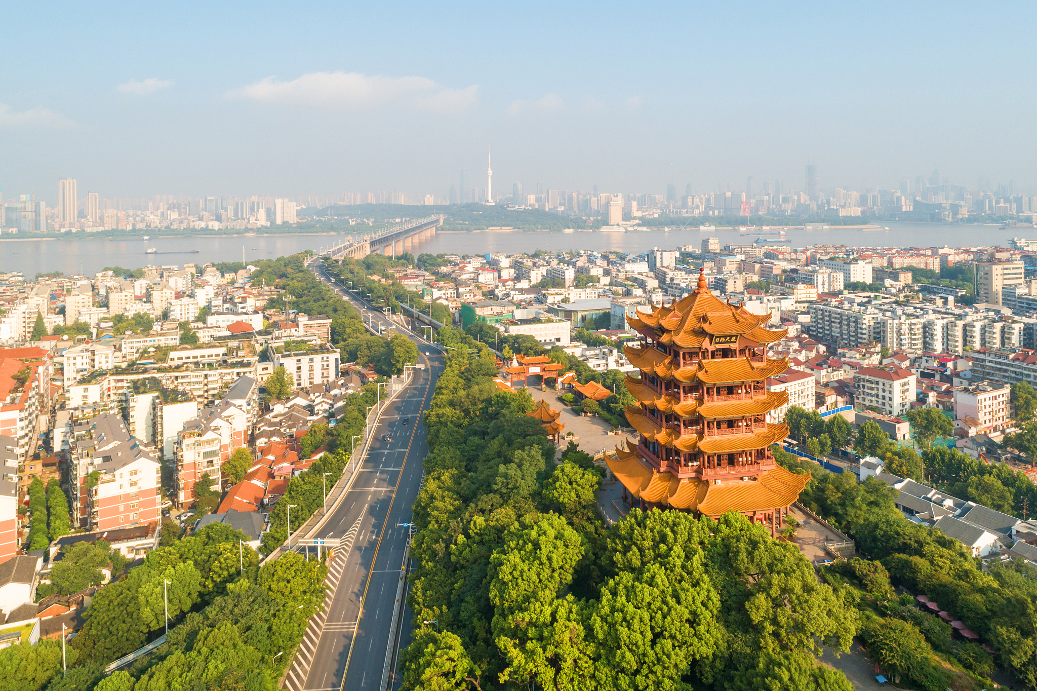 武汉黄鹤楼景观