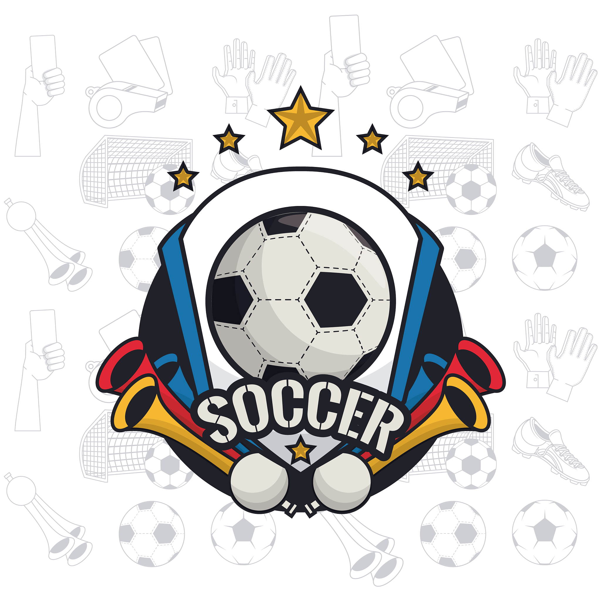 soccer sport game card