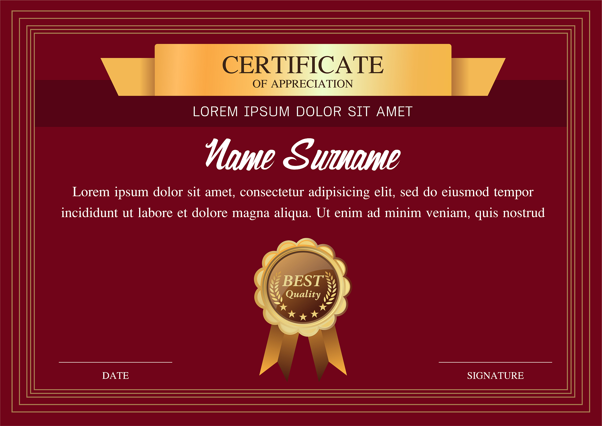 certificate template, warranty,vector design