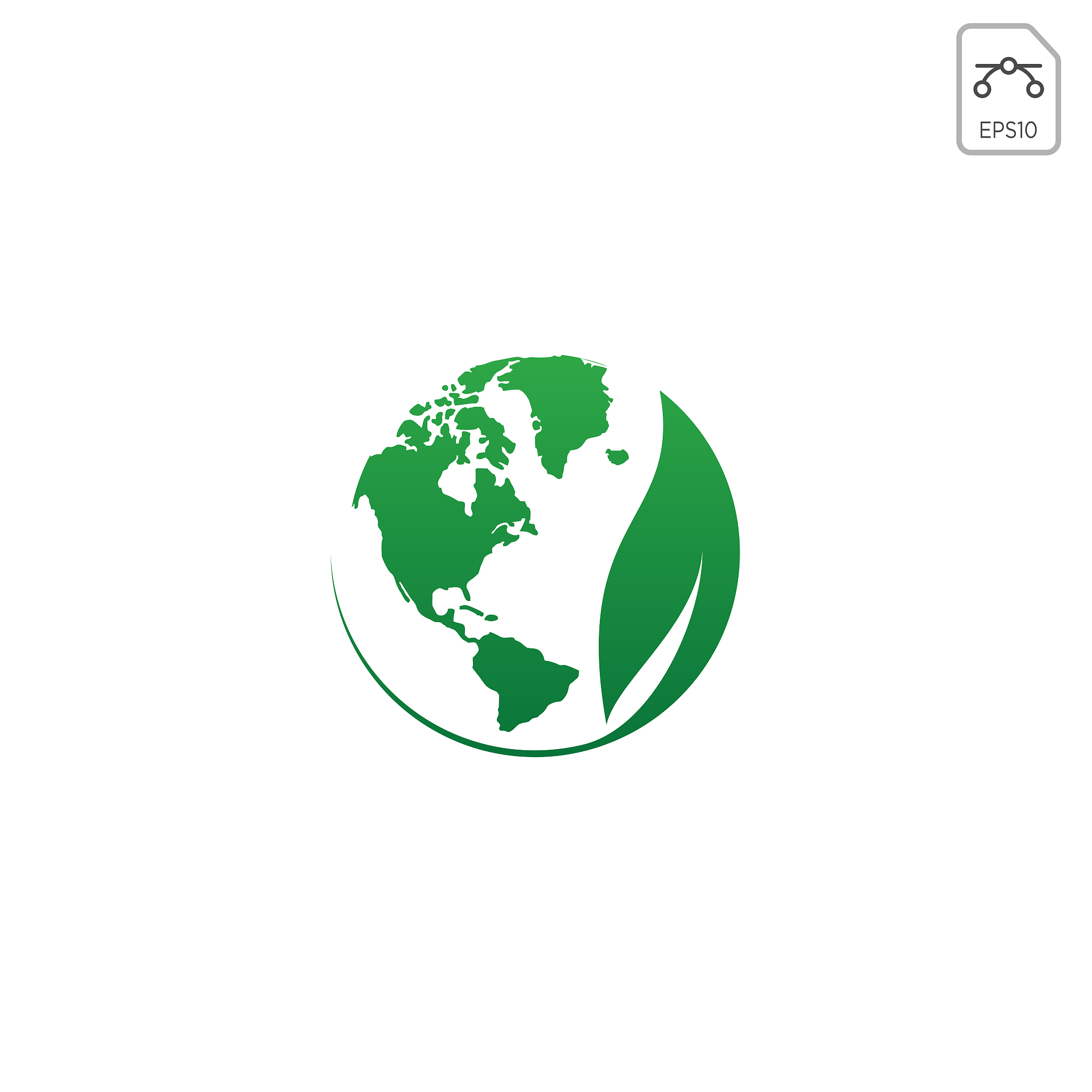 world earth globe nature icon vector isolated