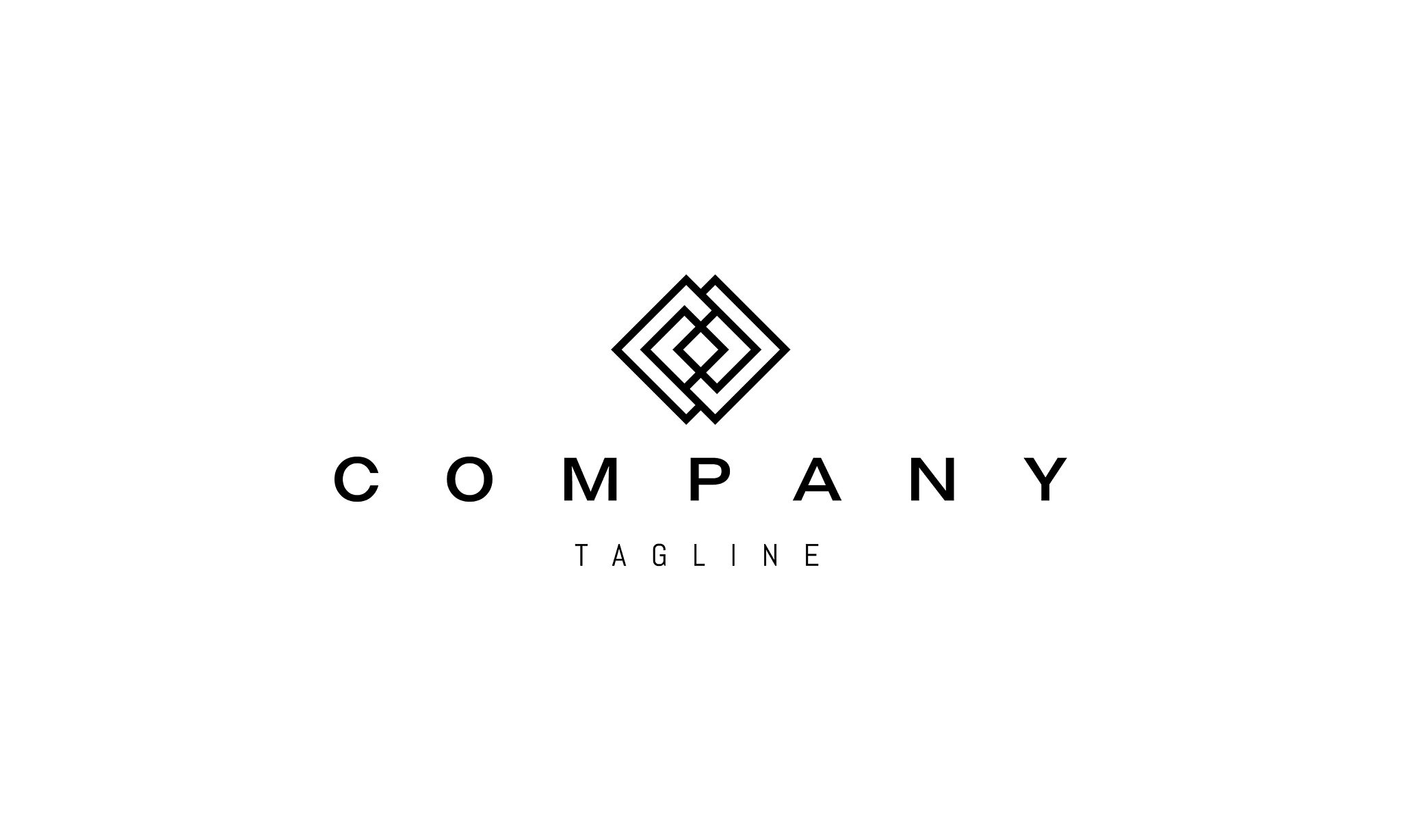 logo on which an abstract image a