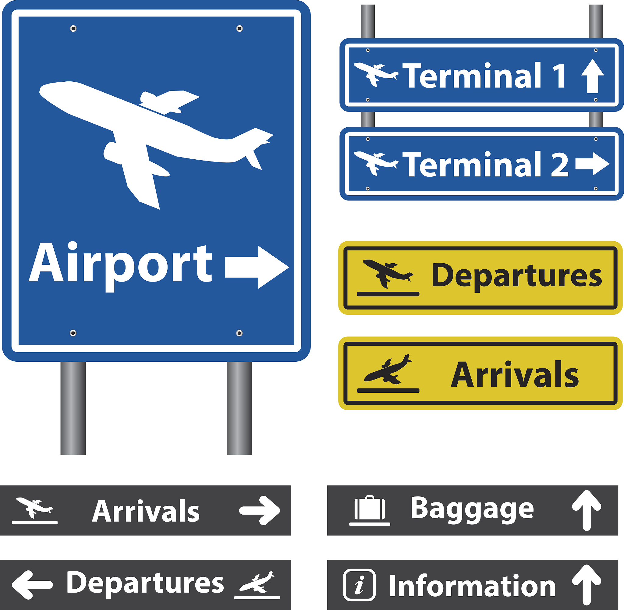 An airport is a 什么building where passengers transfer between ground transportation and the facilities that allow them to board and disembark from airplanes
