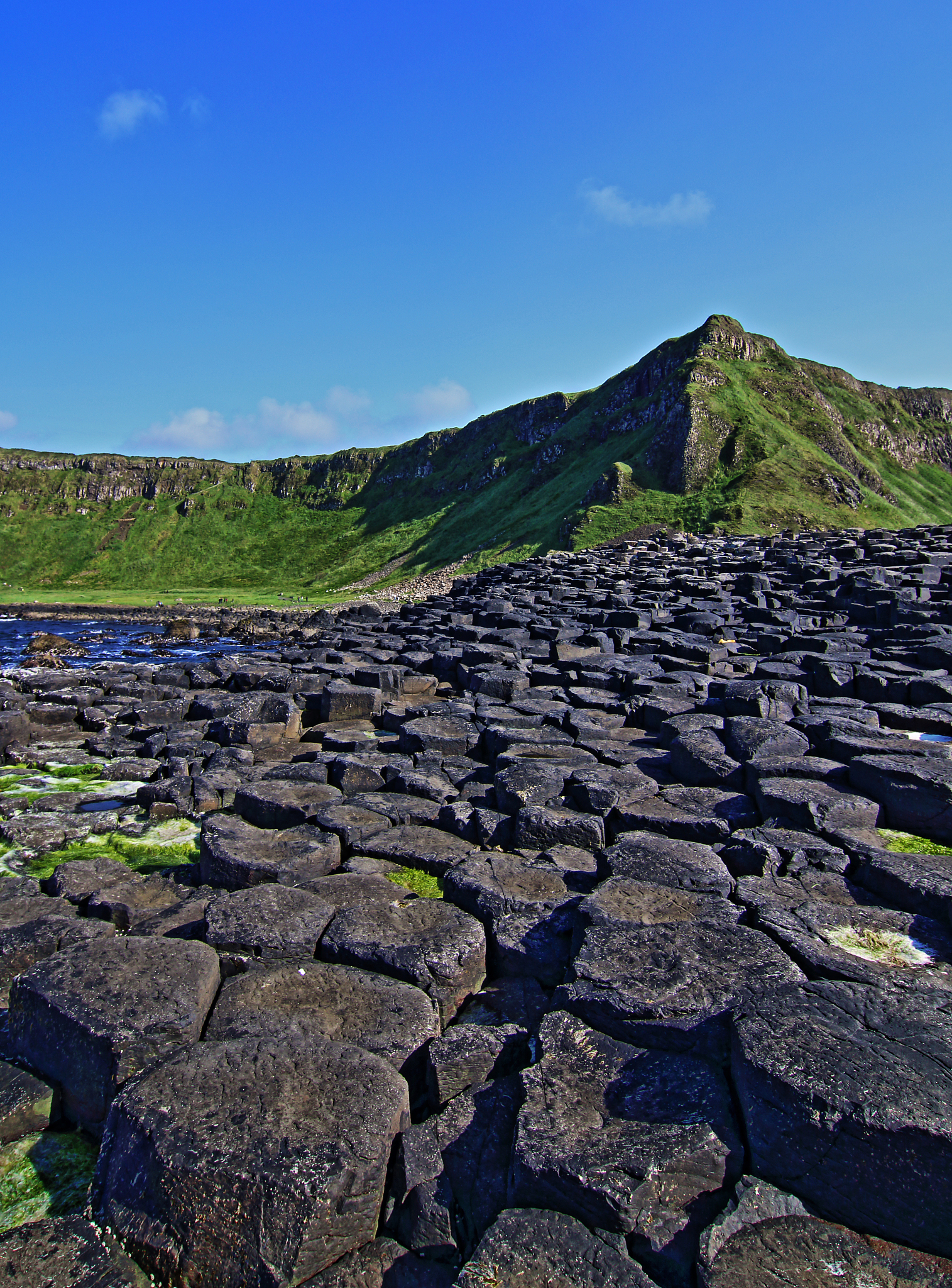 giants causeway - steps going up