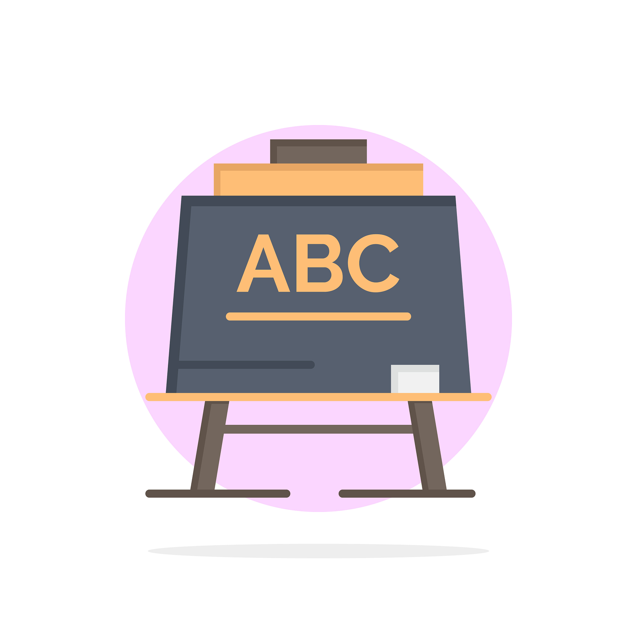 learning teacher abc board abstract circle