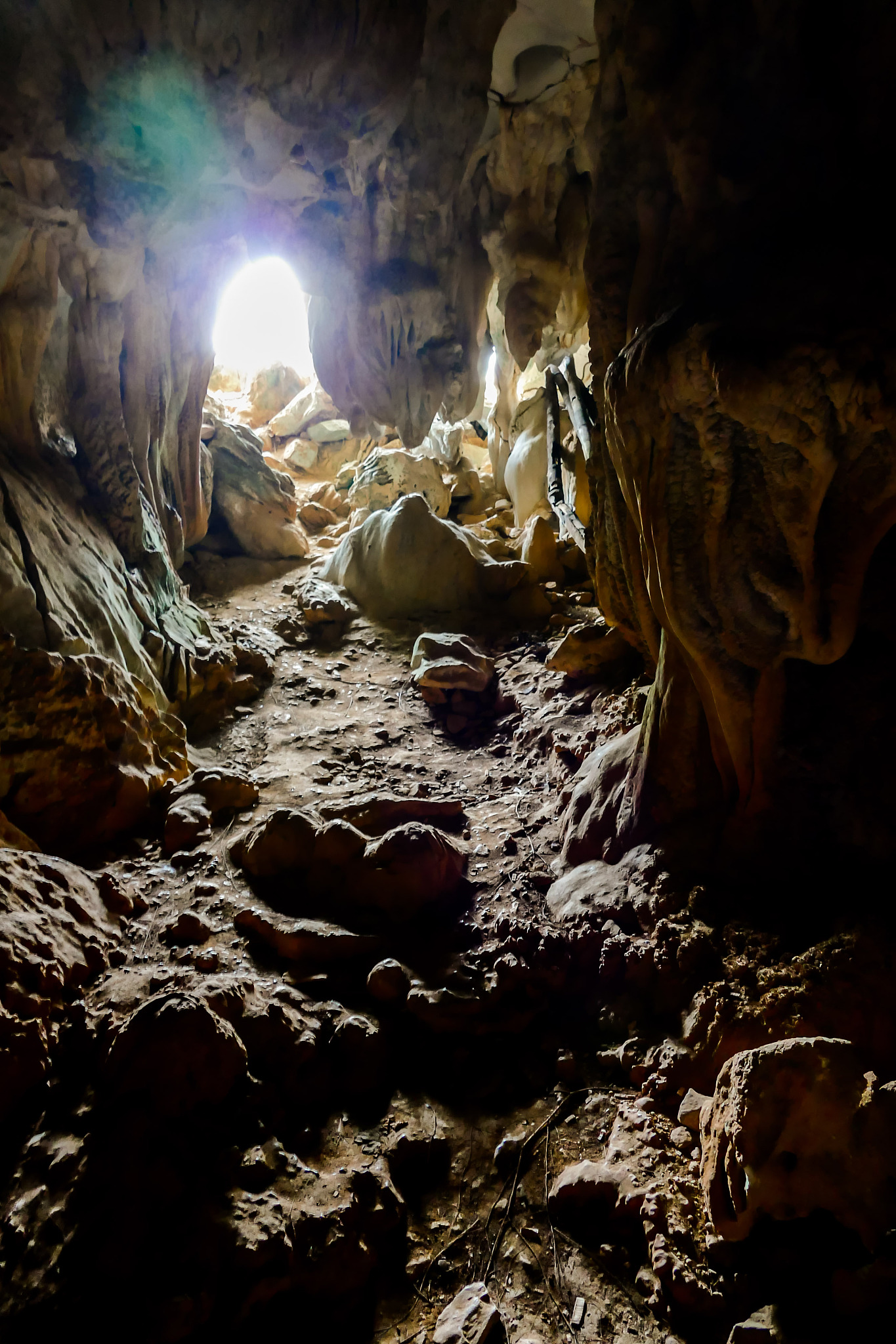 cave in cave, digital photo picture as a background