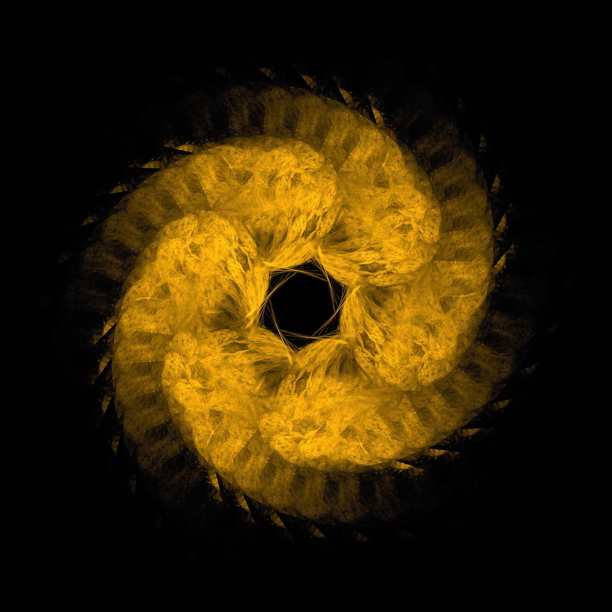 colorfully abstract fractal image