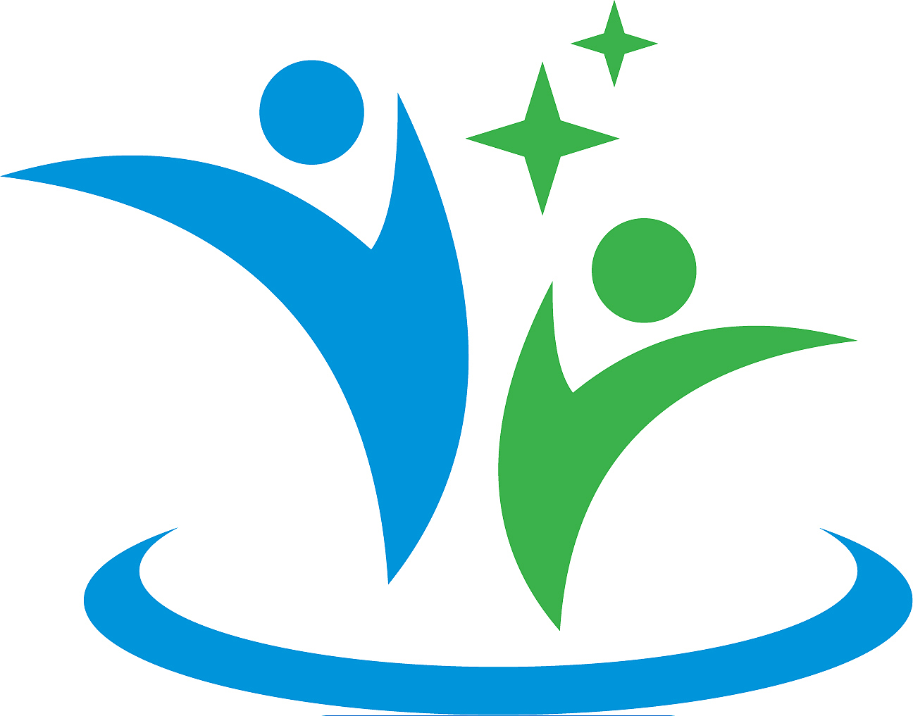 abstract people logo