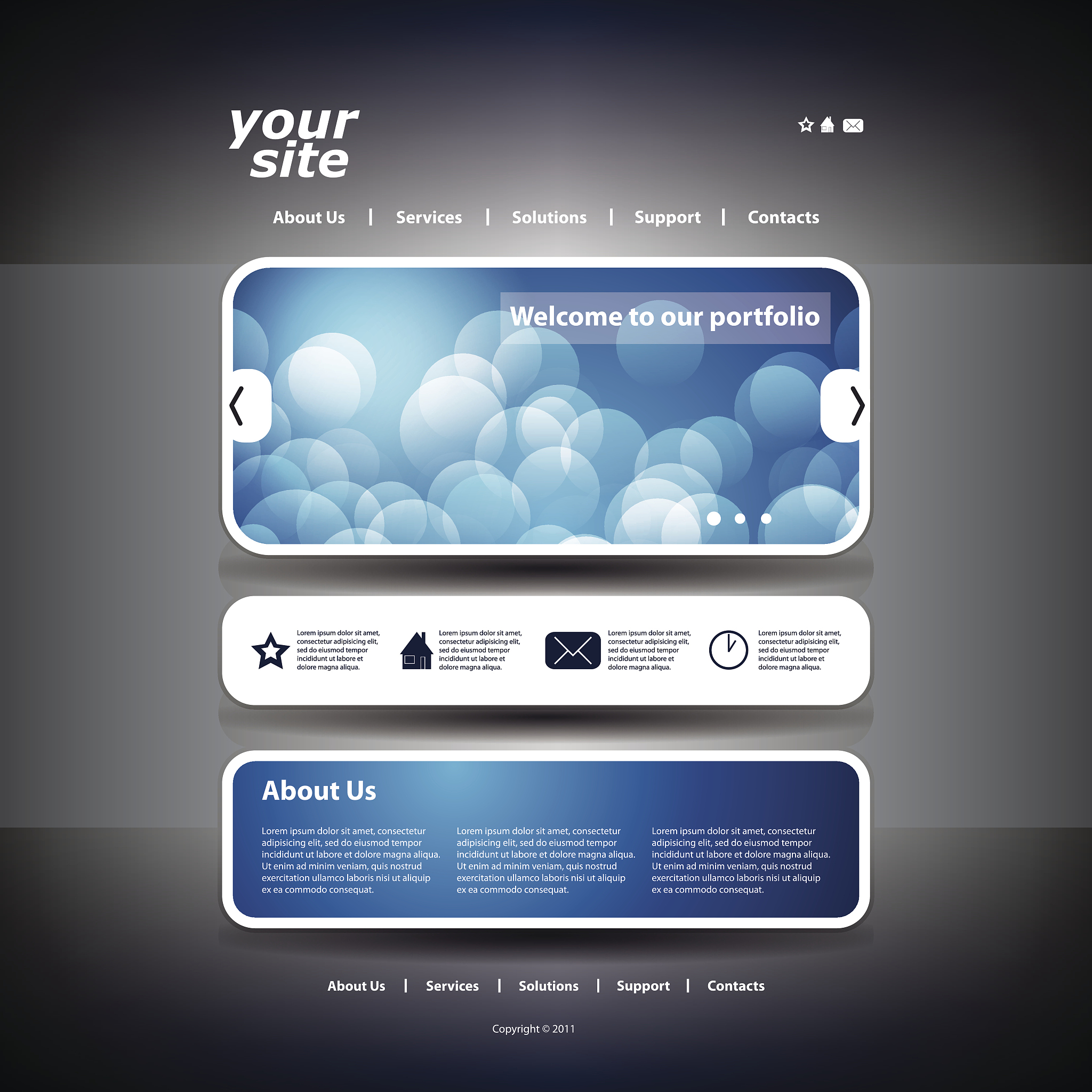 website template