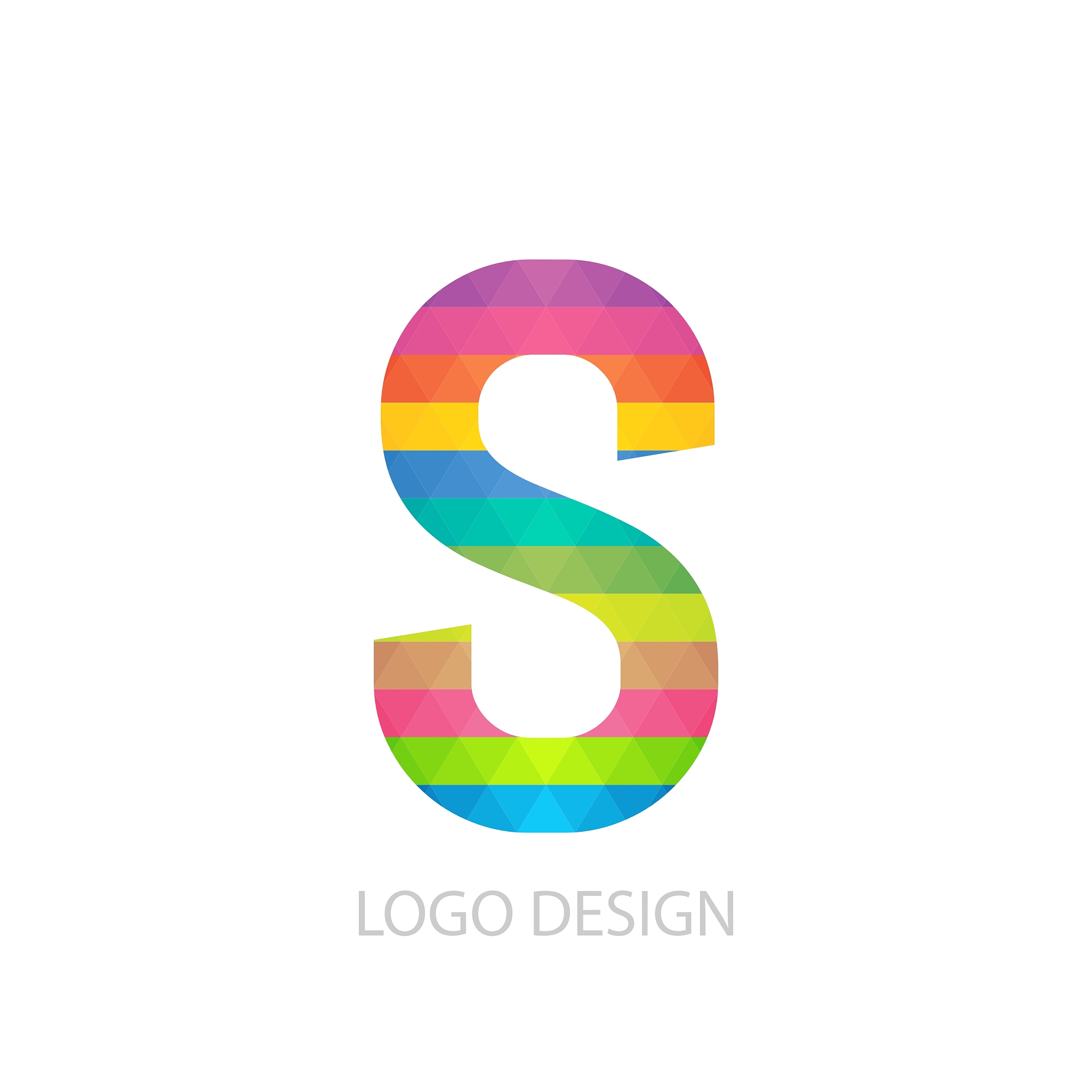 colorful logo letter