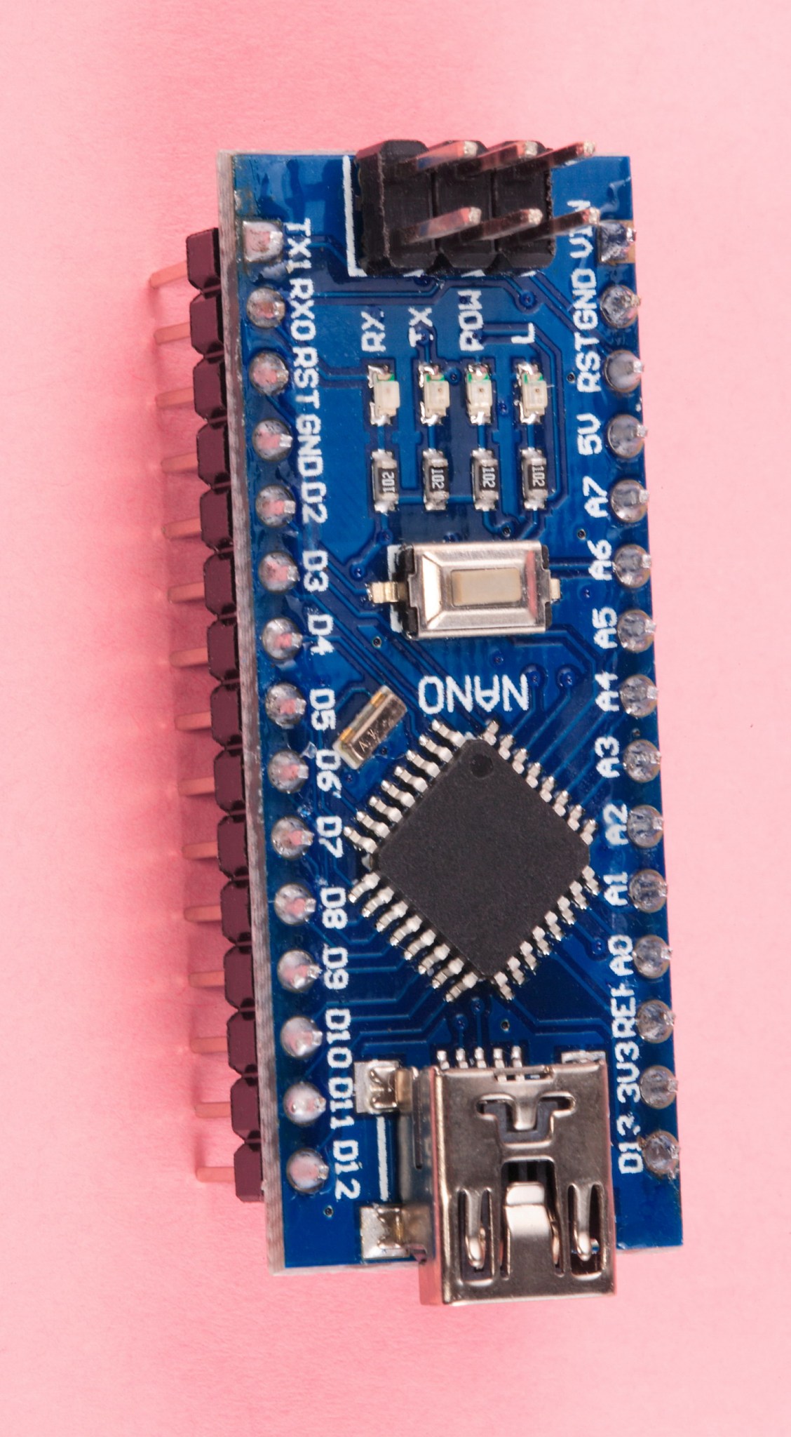 在Arduino环境下基于ESP32的两个超声波发射模块