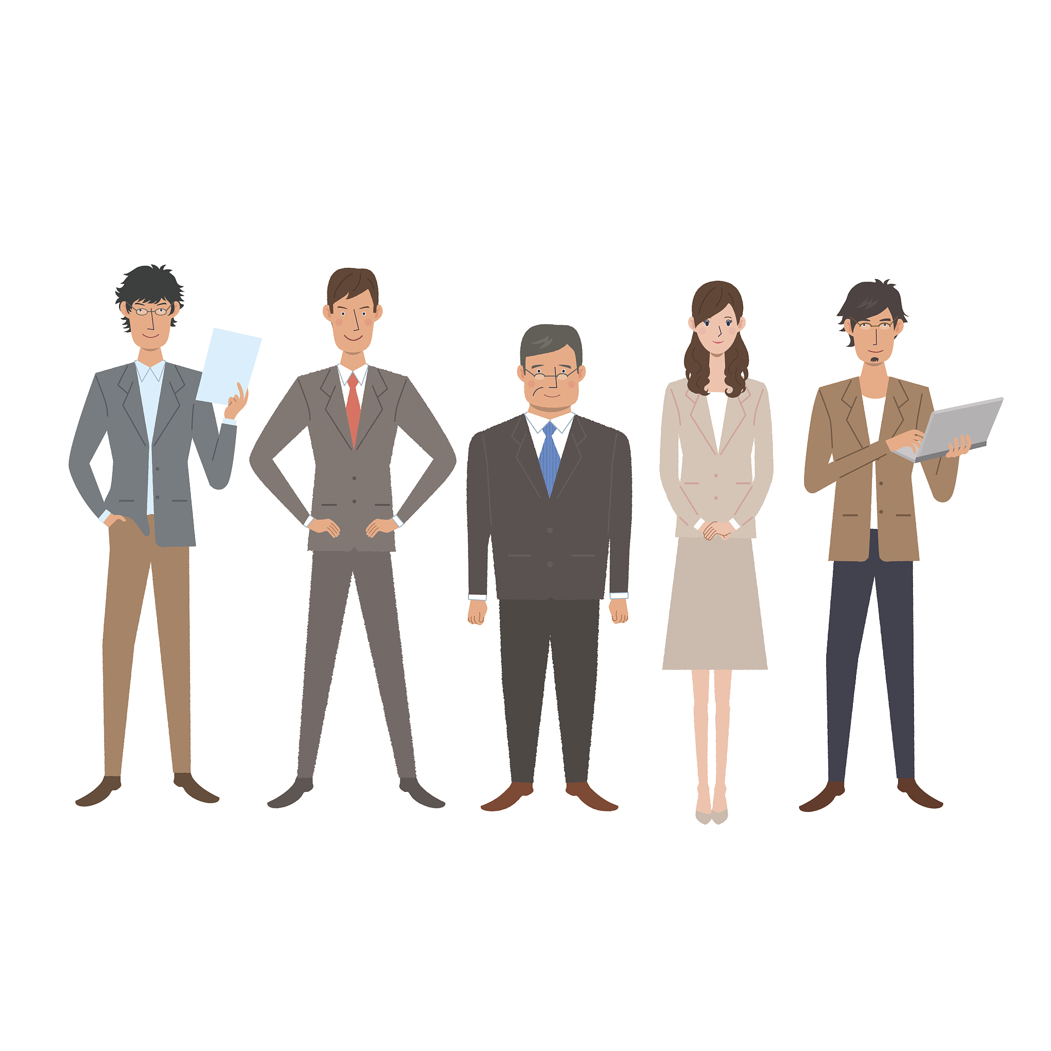 translate to chinese. Roles and responsibilities of women and men in different jobs and functions.