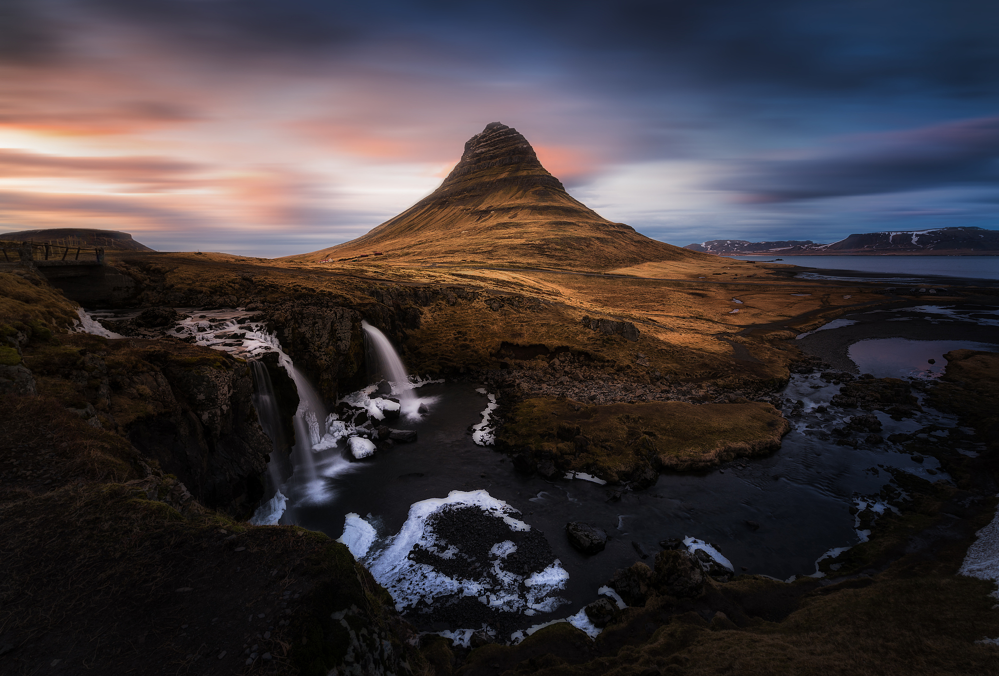 kirkjufell snaefellsnes evening