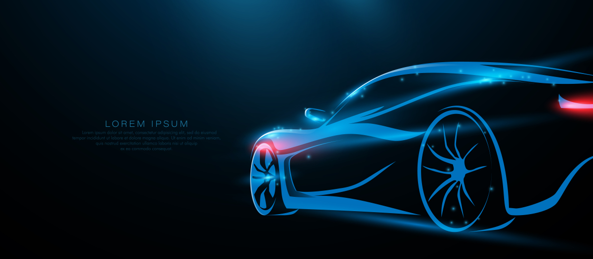 超跑形态汽车：个性车灯与精致轮廓的完美融合