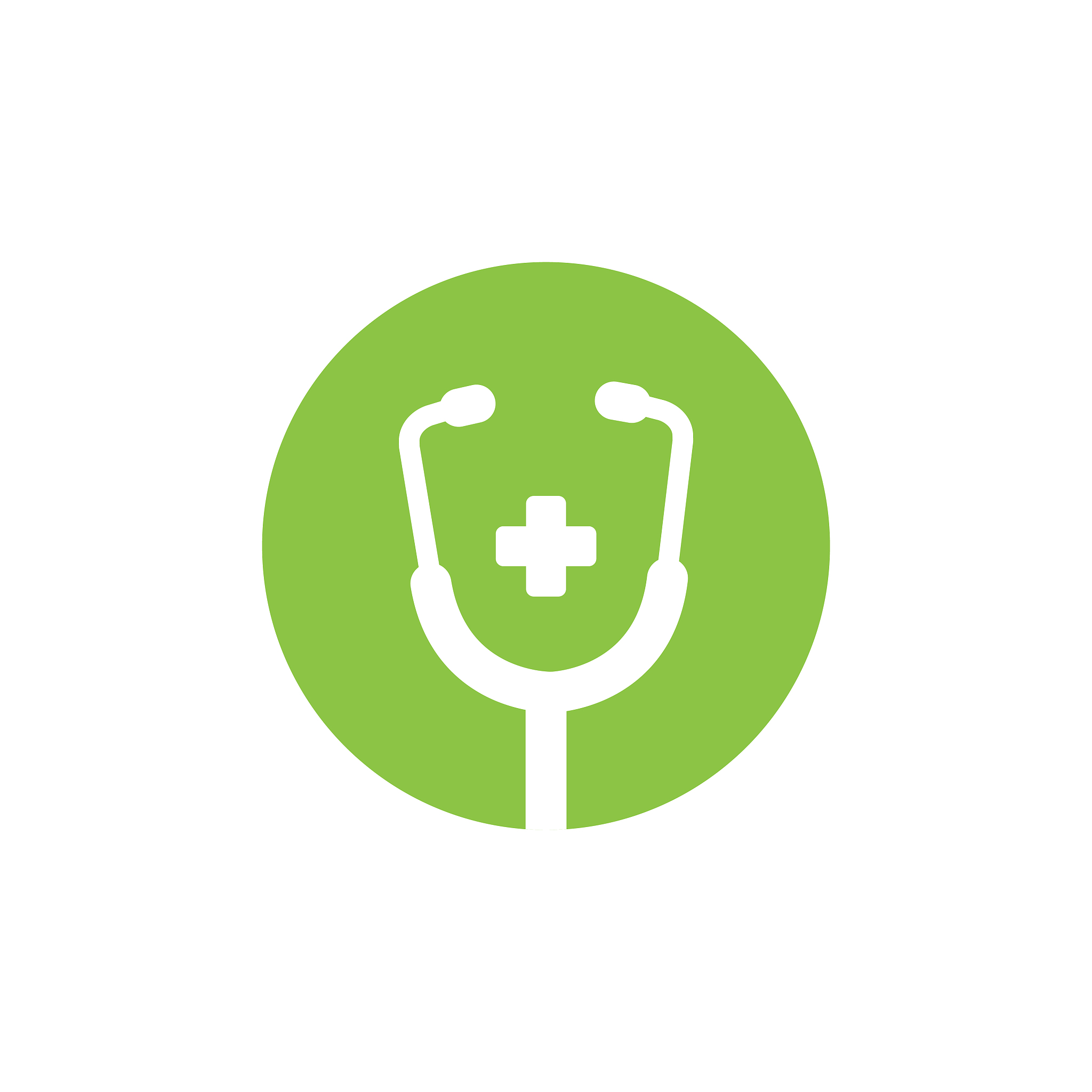 stethoscope vector icon symbol design. health checkup tool vecto