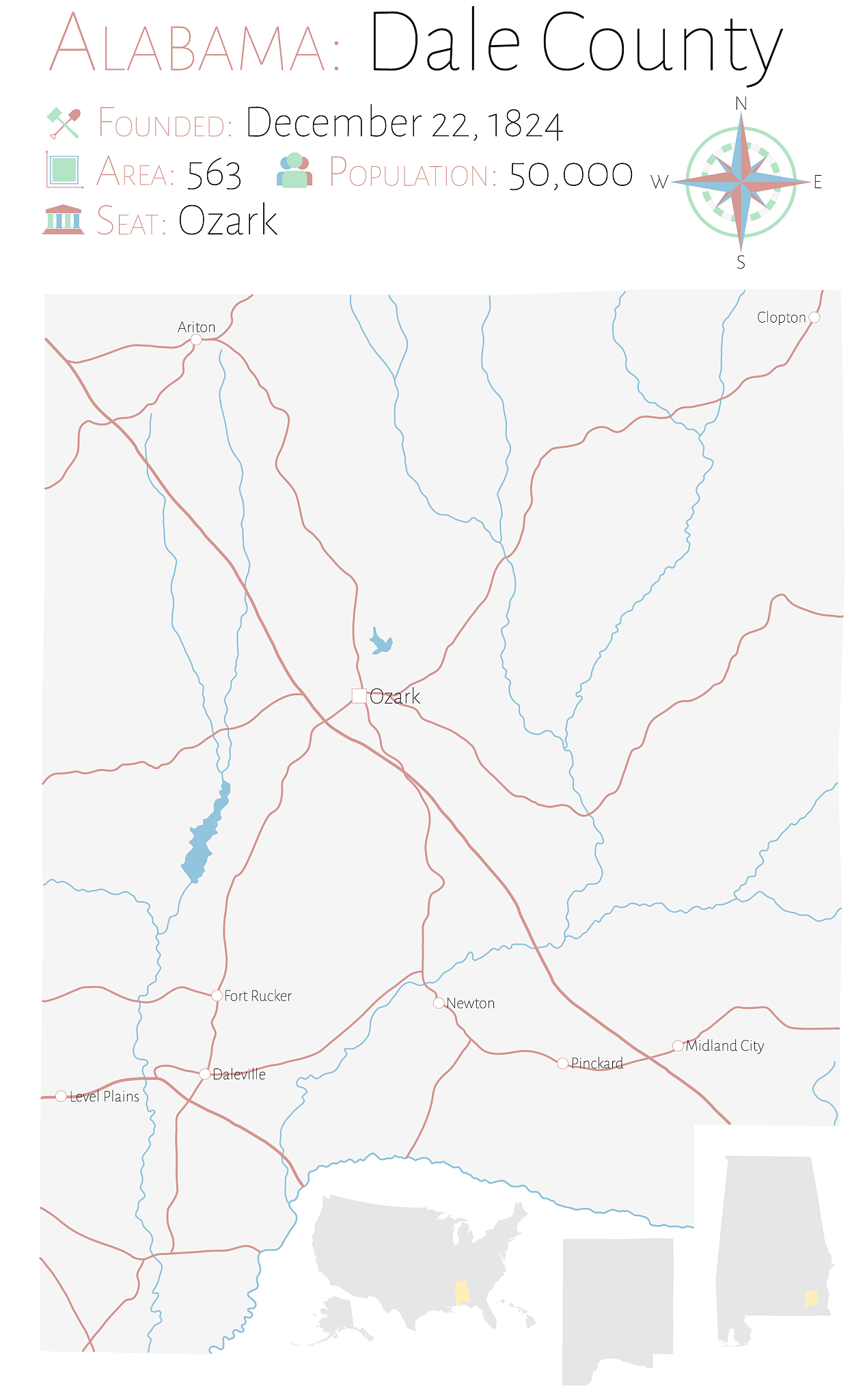 map dale county in alabama