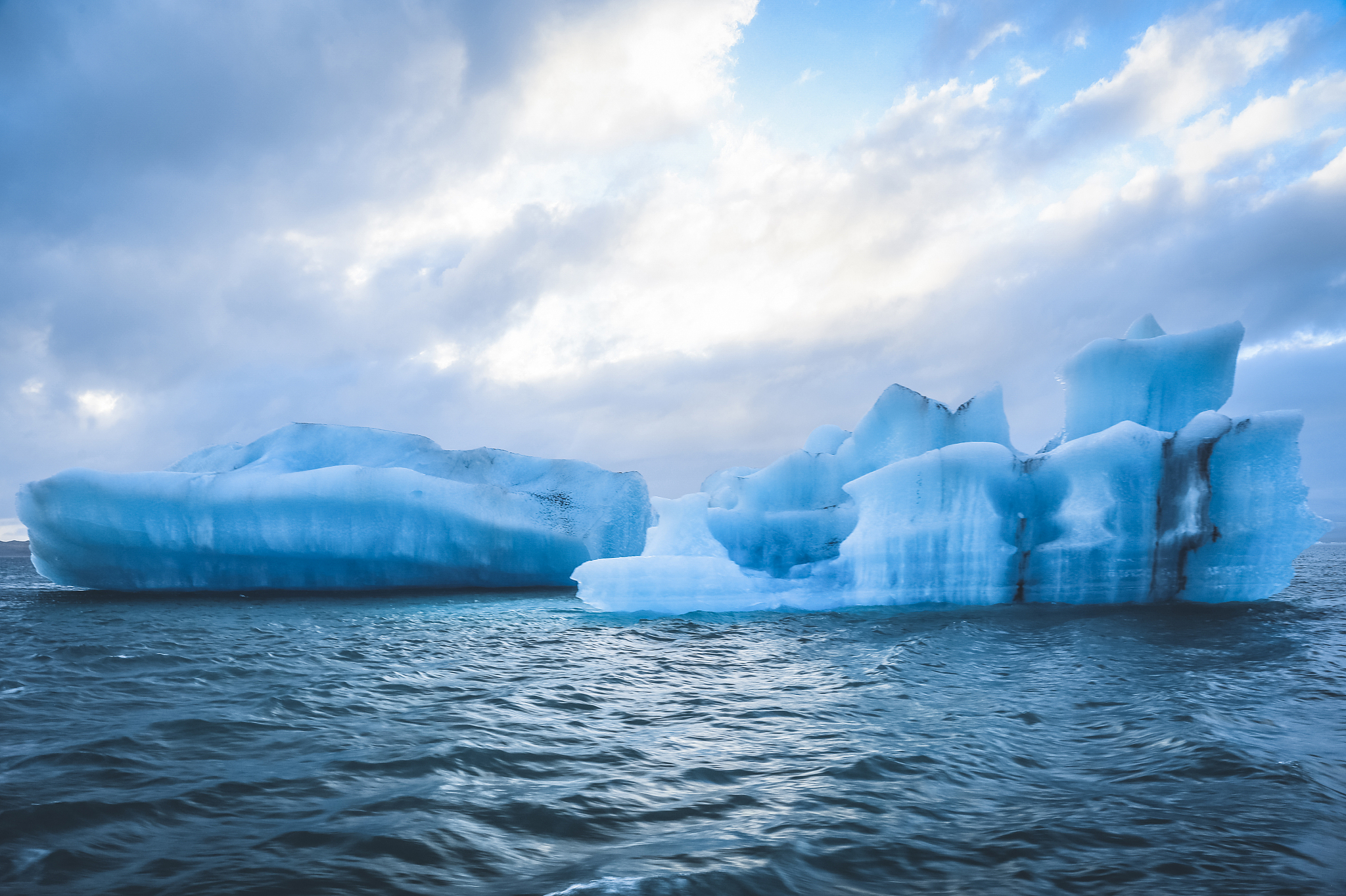 杰古沙龙冰河湖,冰岛 jokulsarlon lagoon