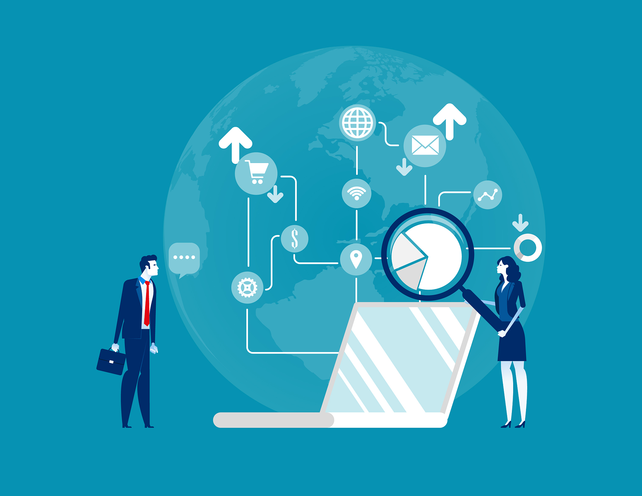 seo optimization concept business