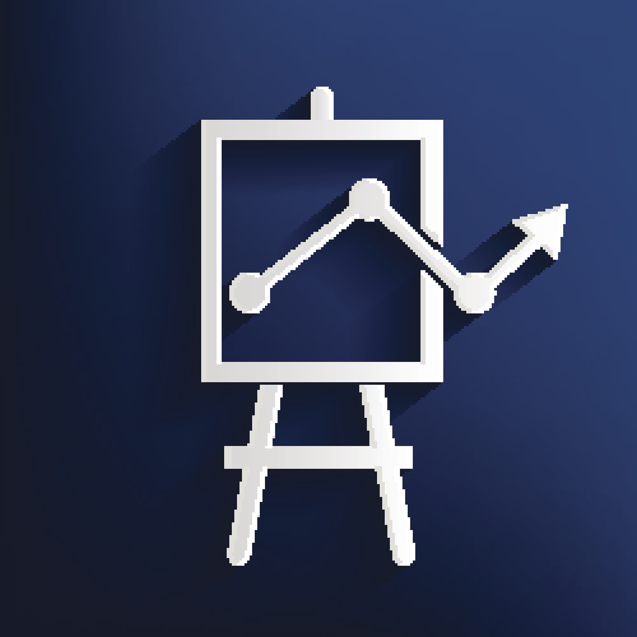 profit design on blue background,clean vector