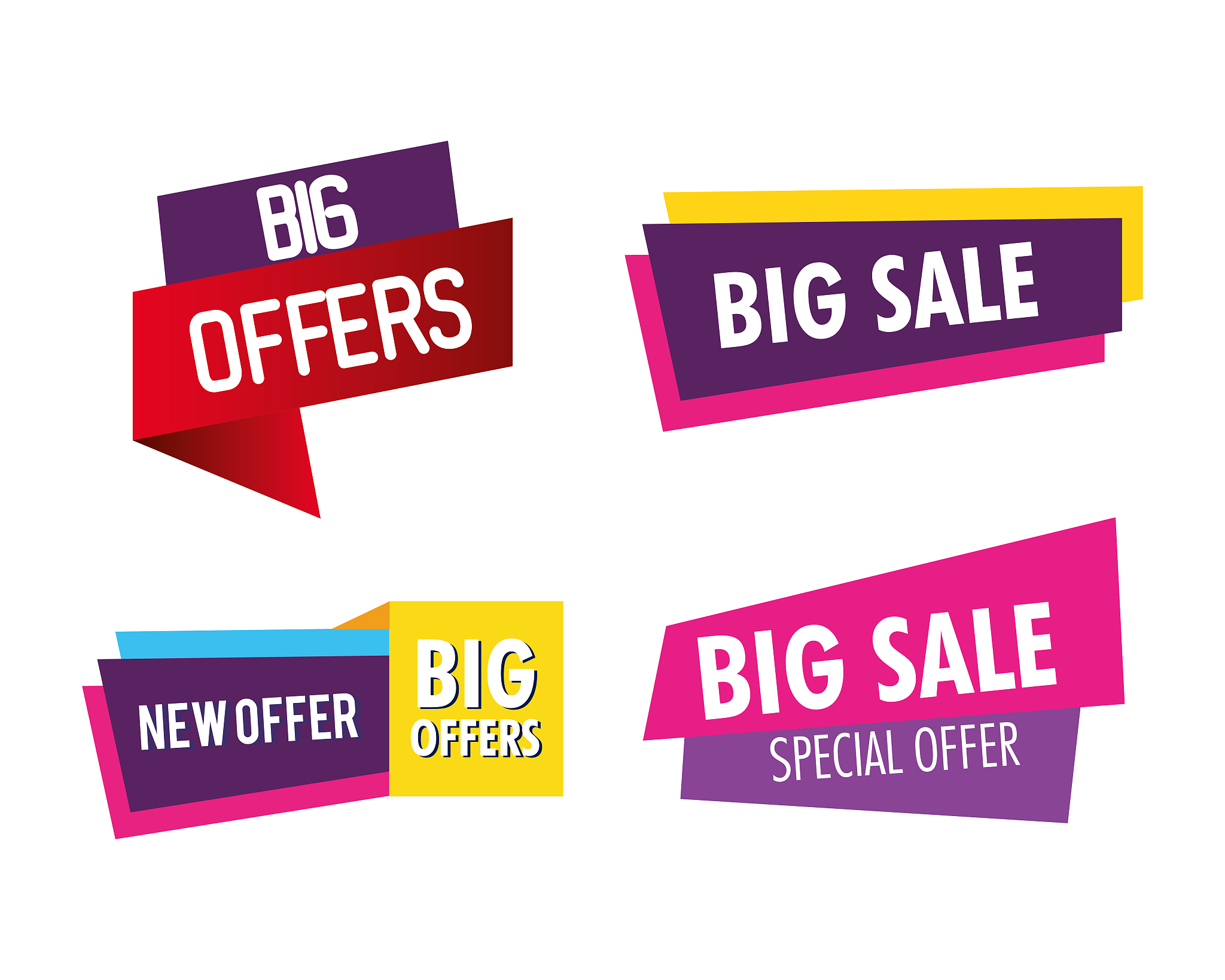 collection, sale banner templates, new offers, special offers ba