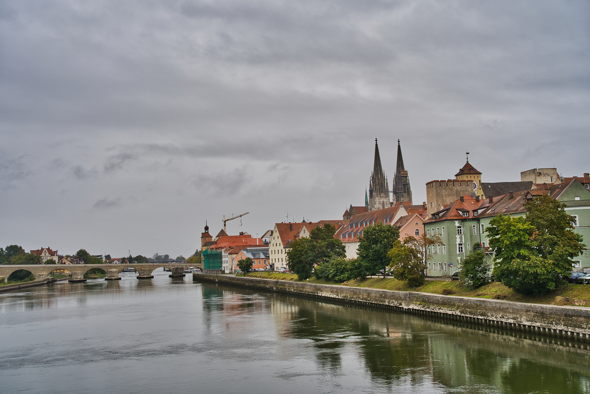 old town of regensburg, germany