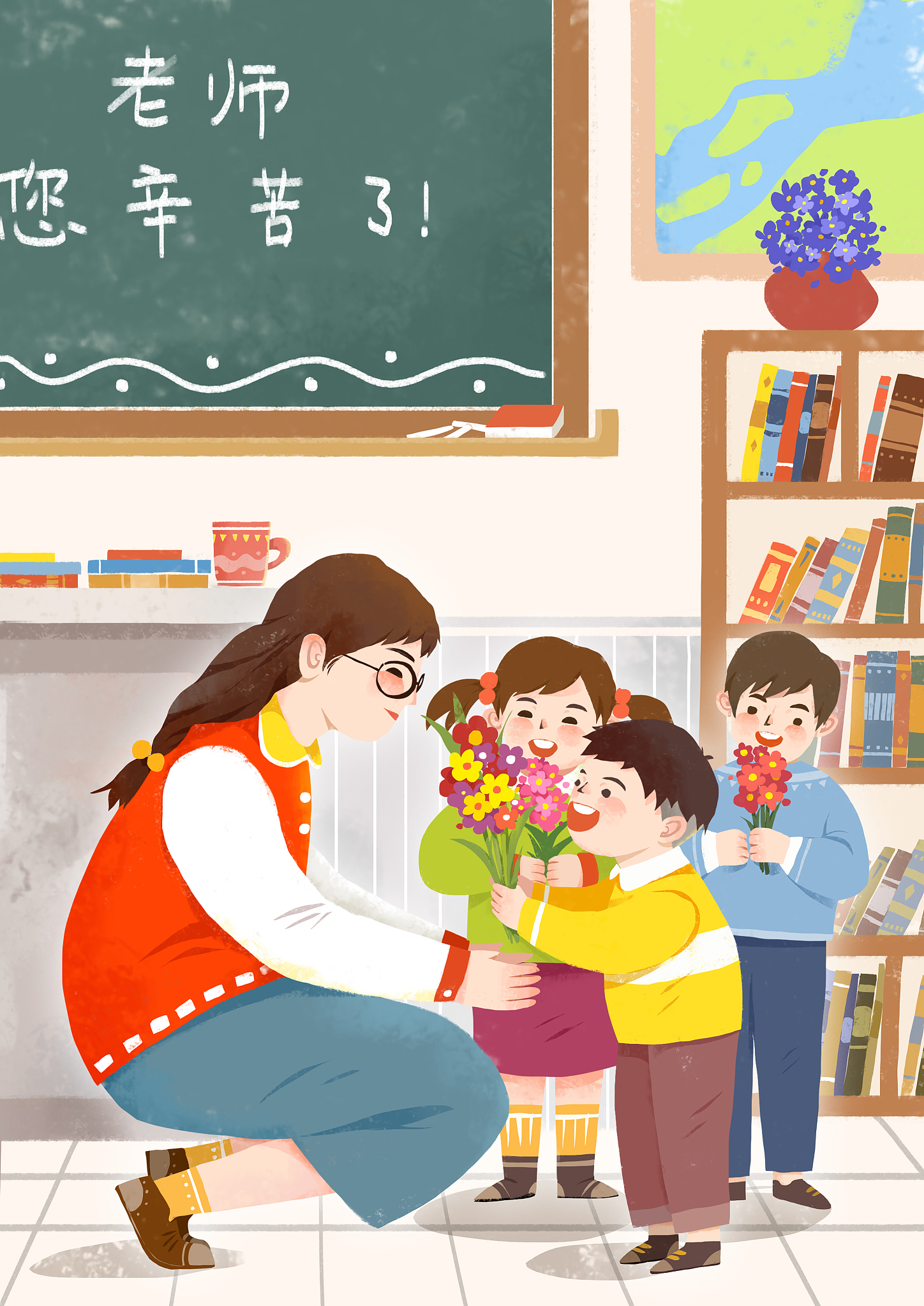 我的妈妈，我生命中的榜样和导师