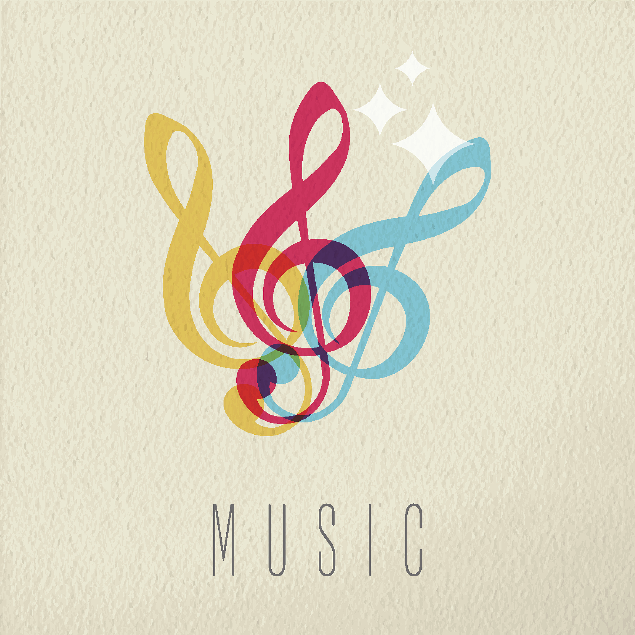 music concept musical note audio icon color design