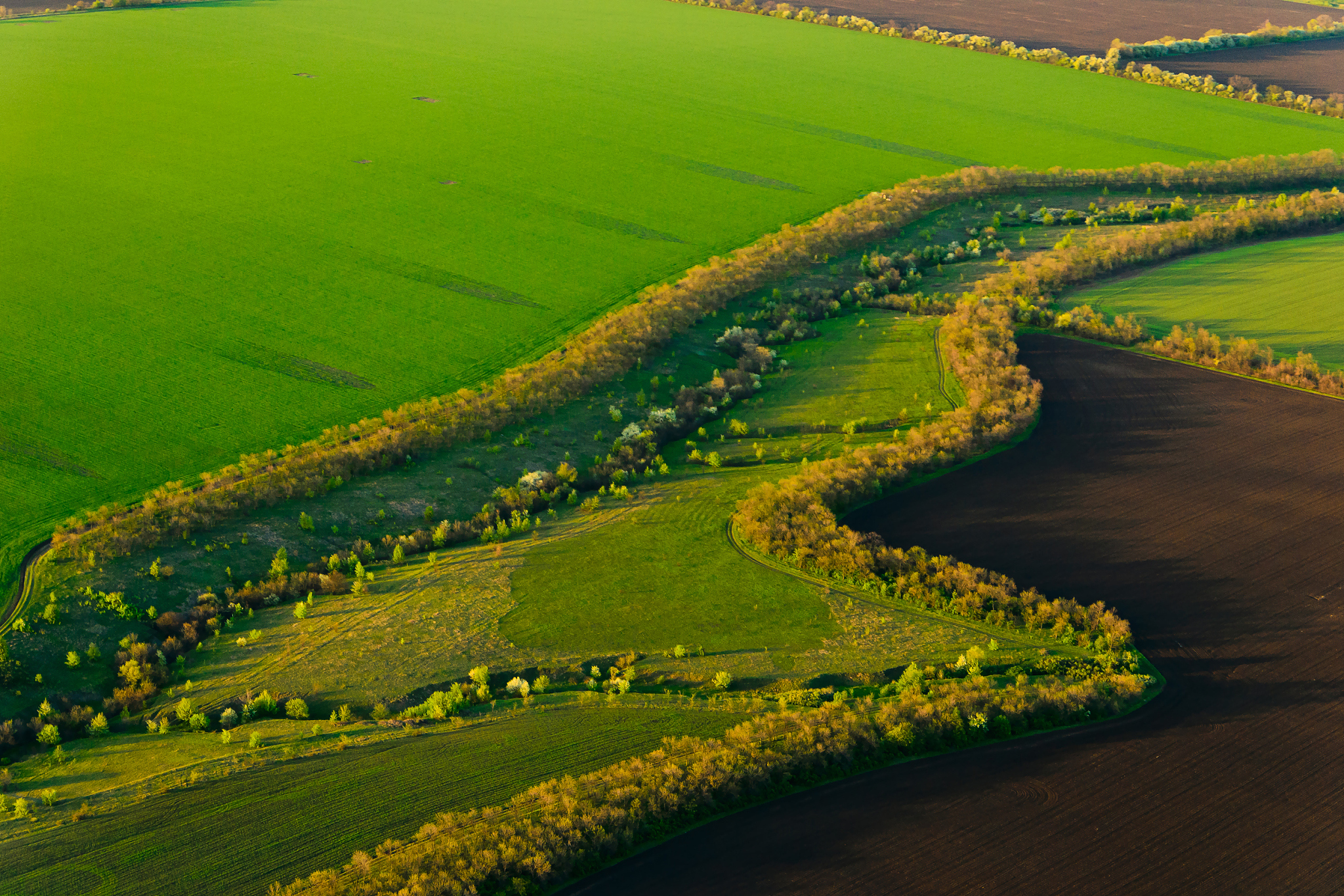 aerial landscape