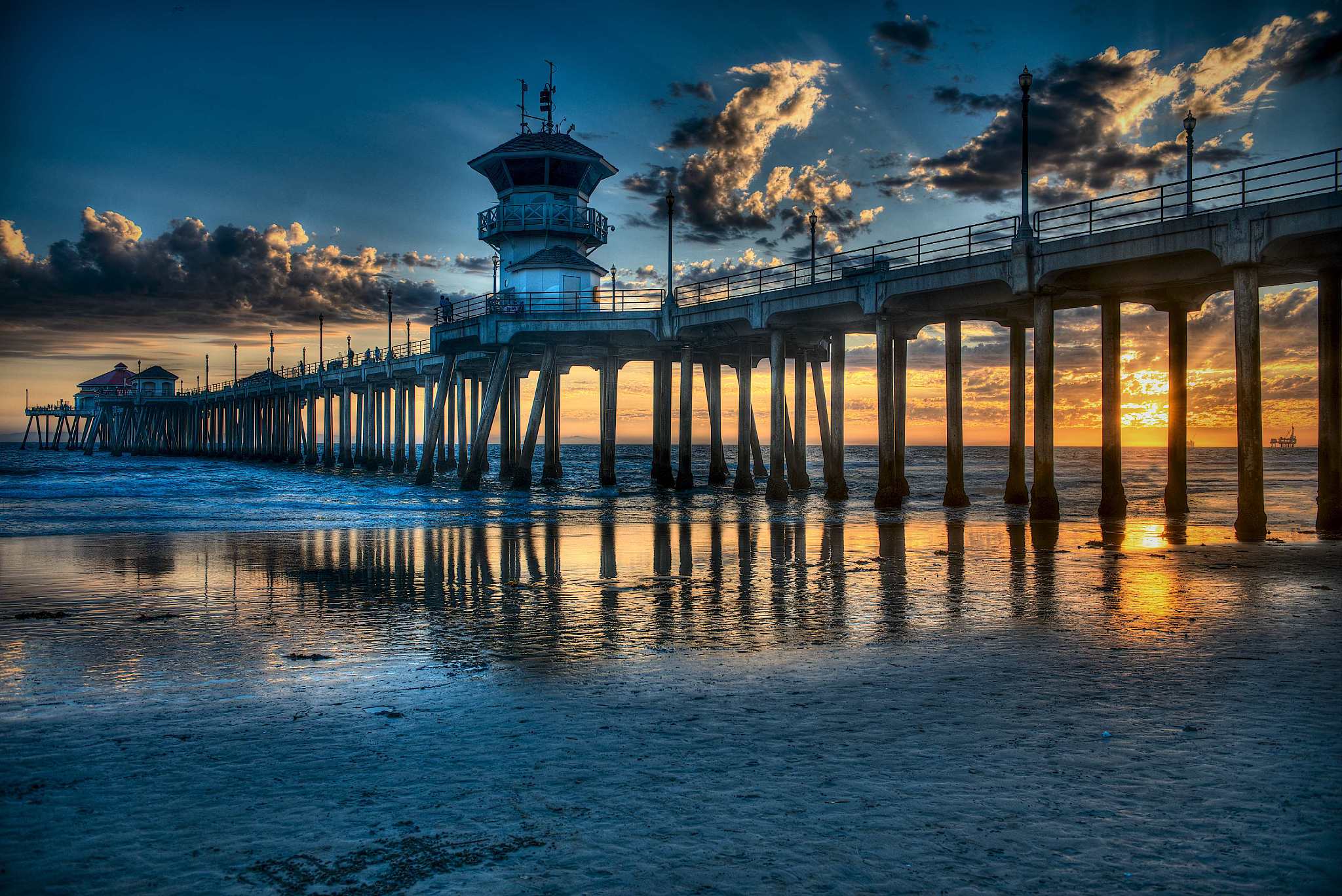 sunset@huntington beach
