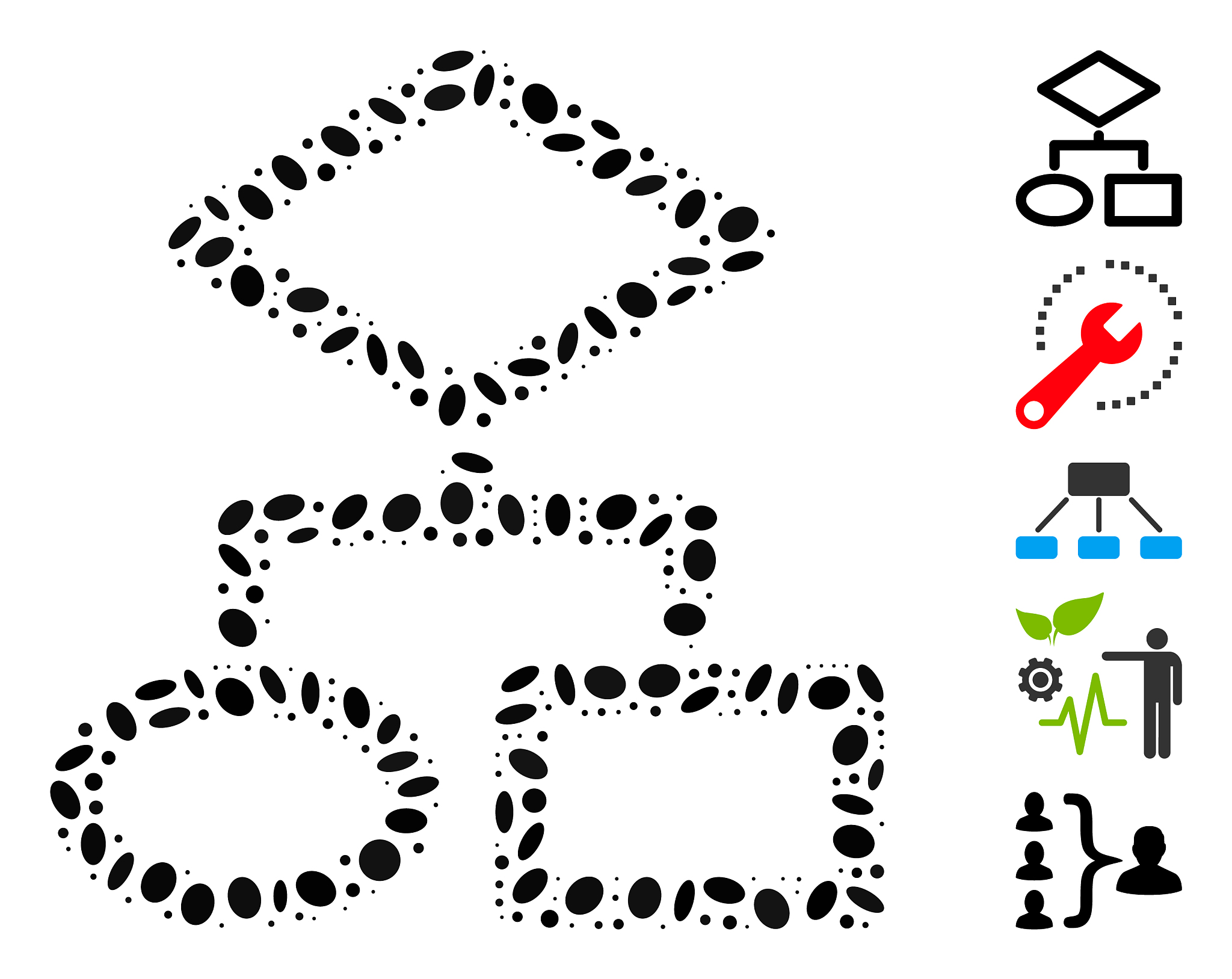 C语言找出十个数中最大数的算法流程图