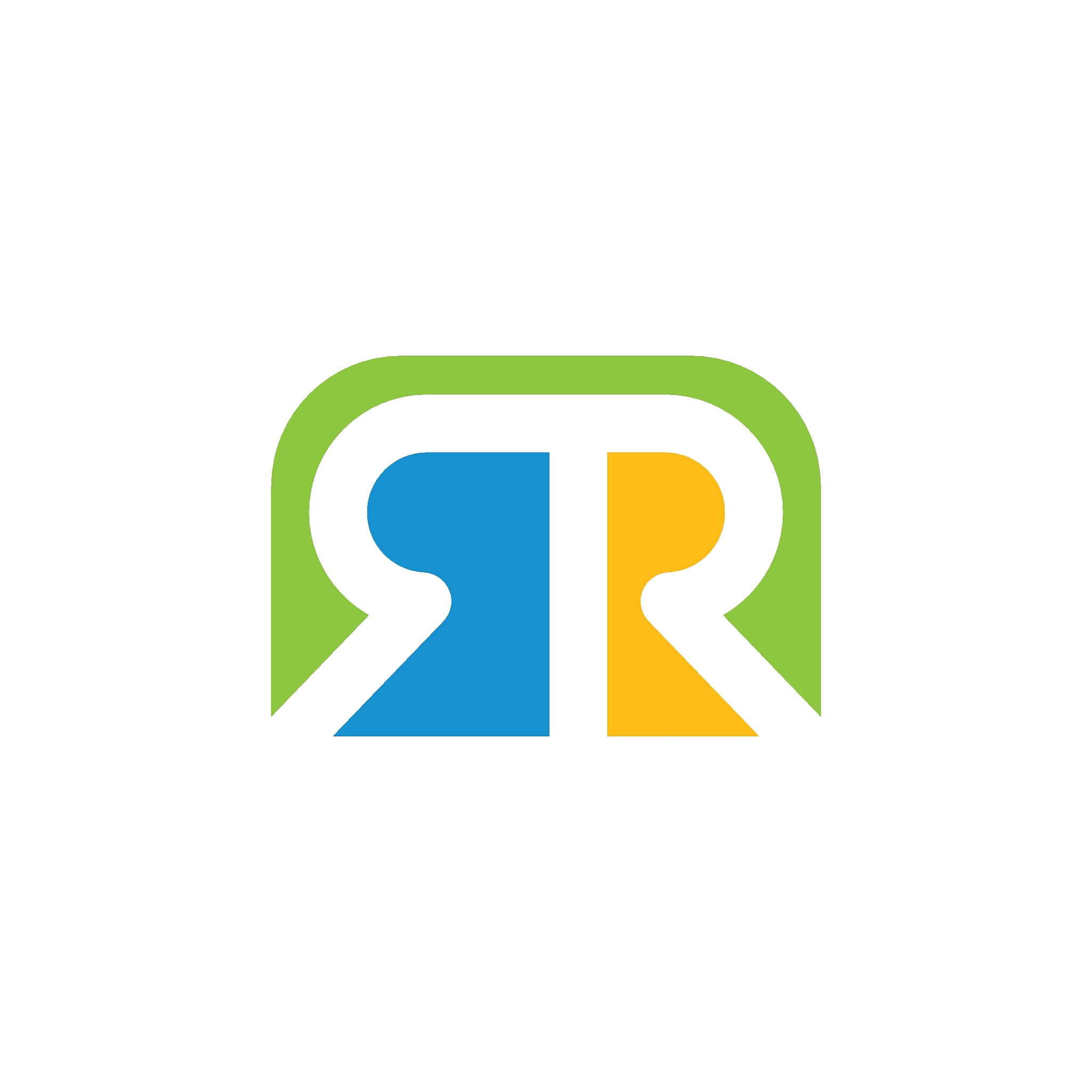 business corporate sr letter design vector