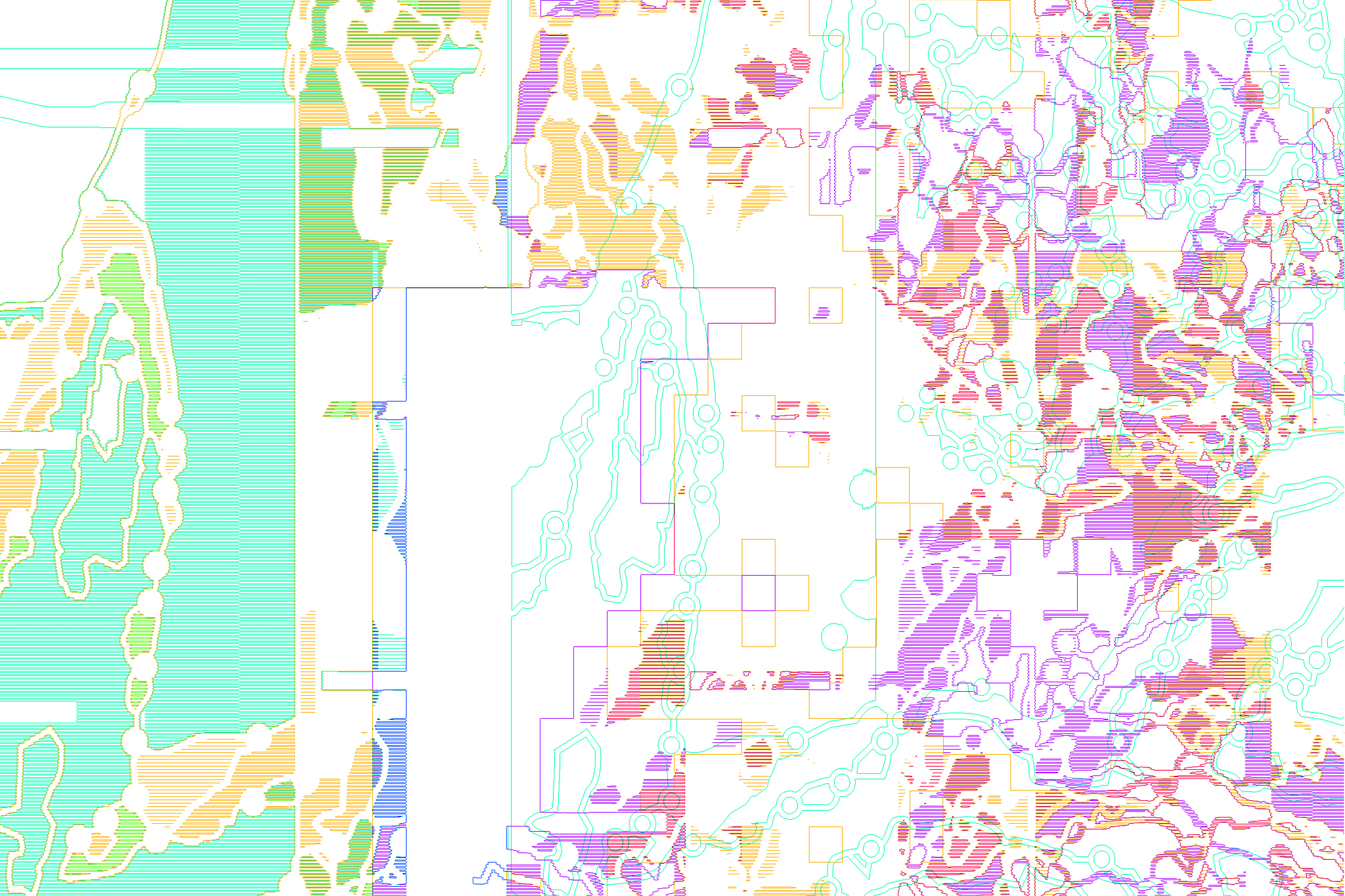 abstract map