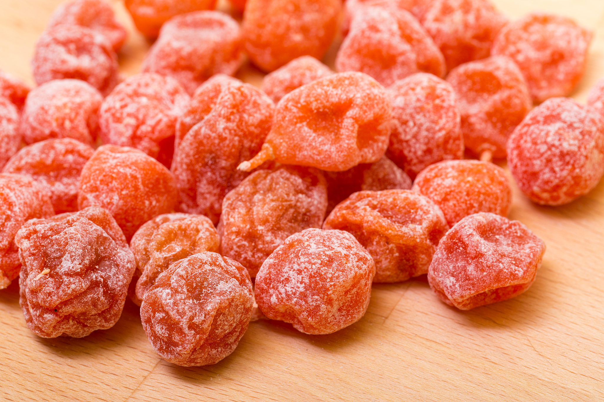 sweet dry kumquat fruit