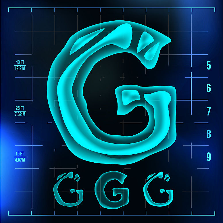 g letter capital digit roentgen x-ray