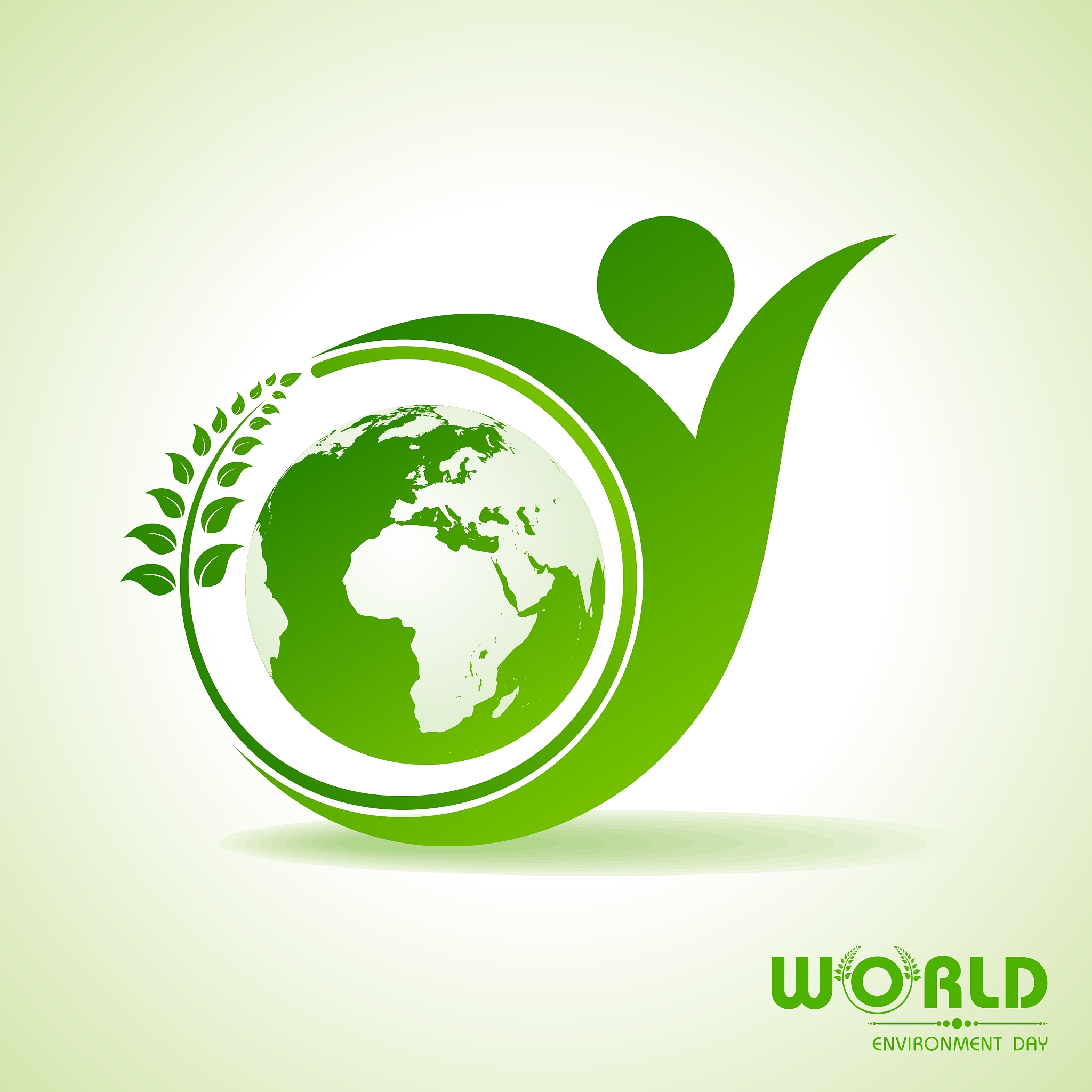 world environment day greeting design