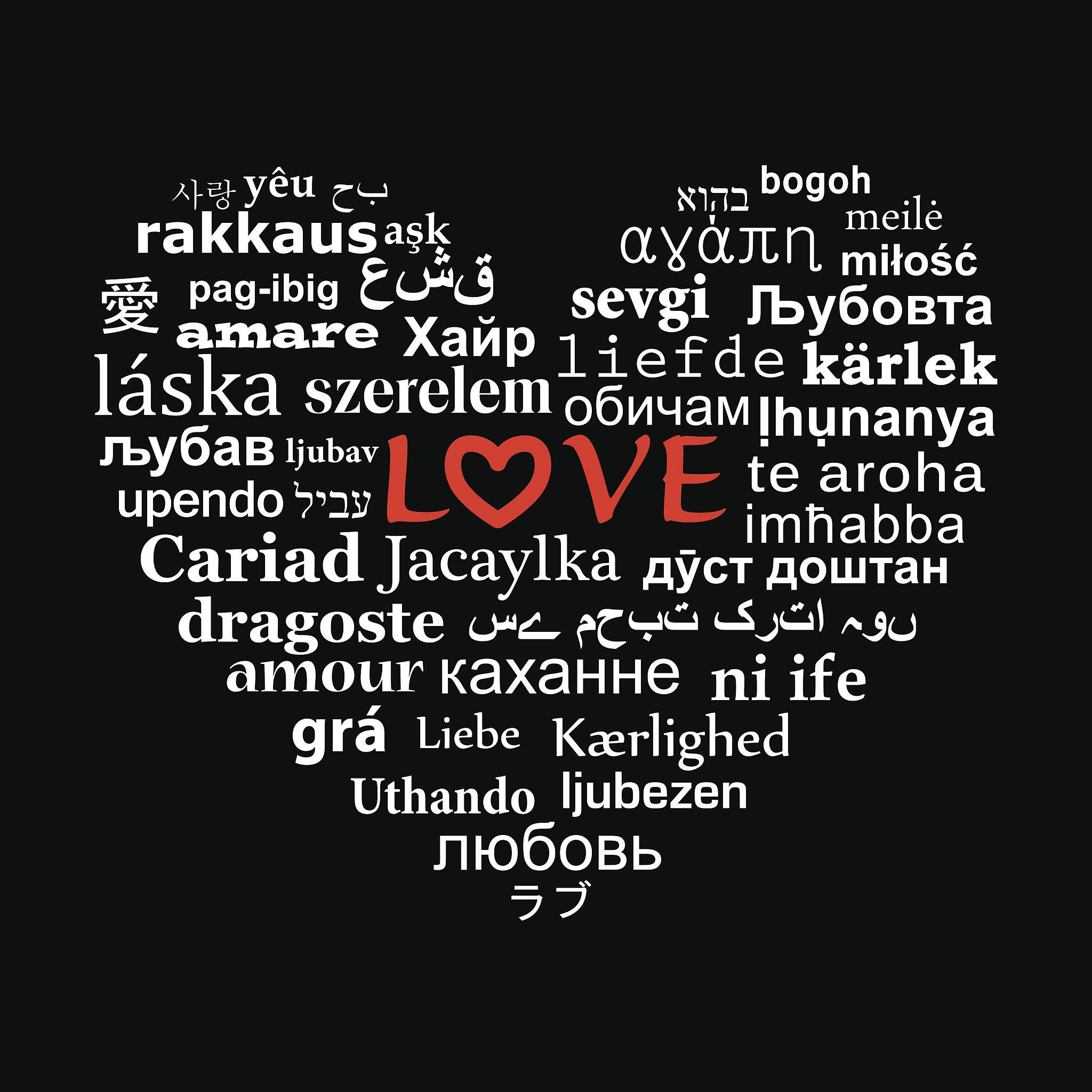 12 paragraphs about love