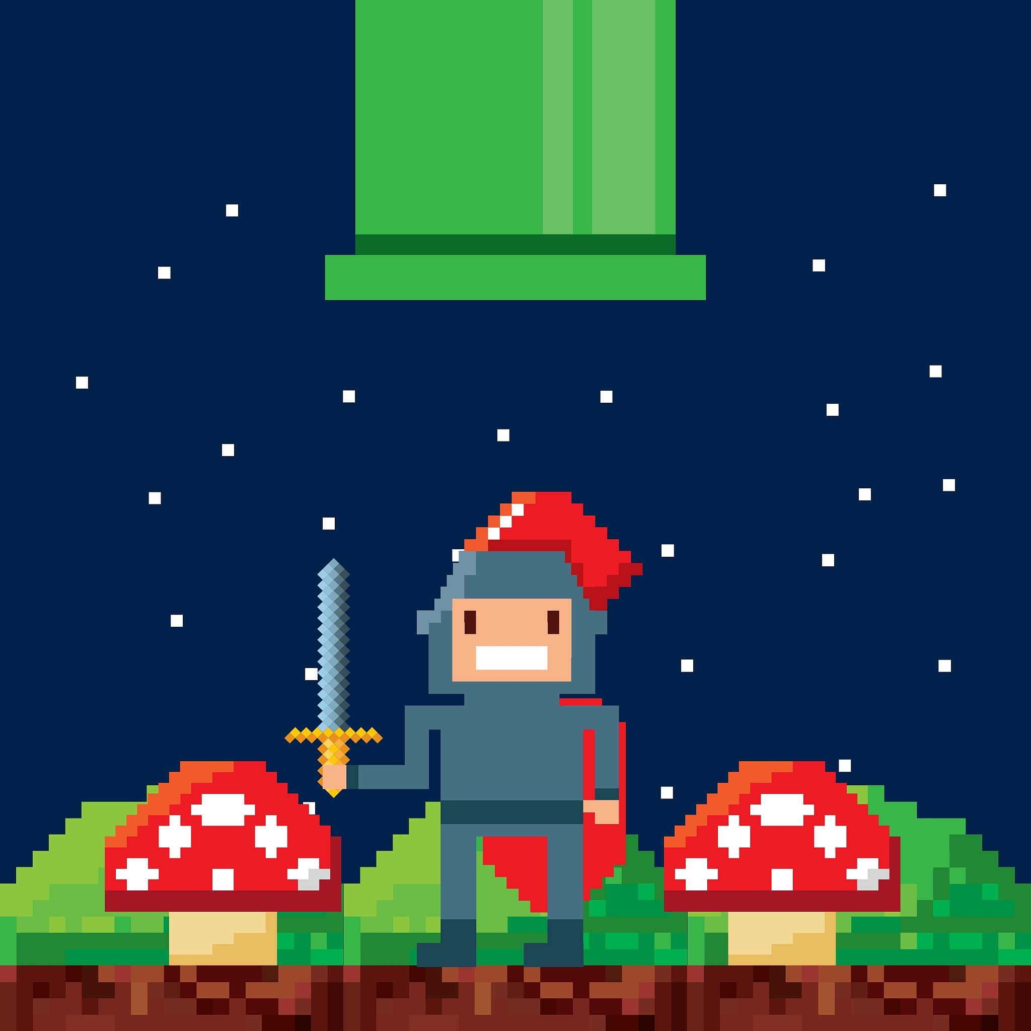 像素风校园动画：校园奇遇记，和小狗旺旺一起冒险！