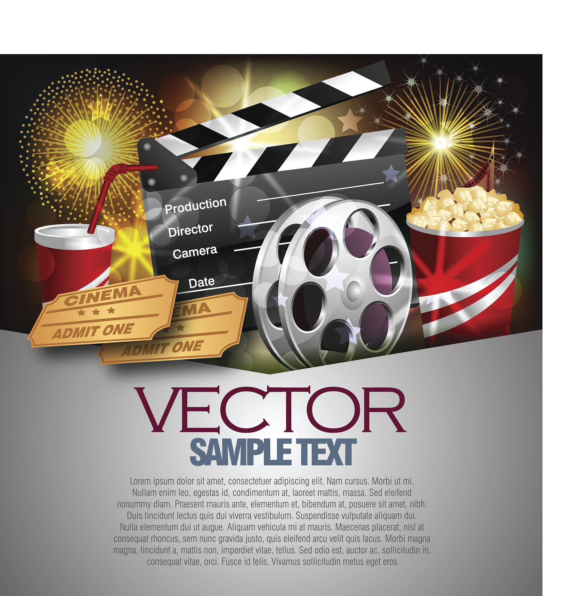 beautiful film background