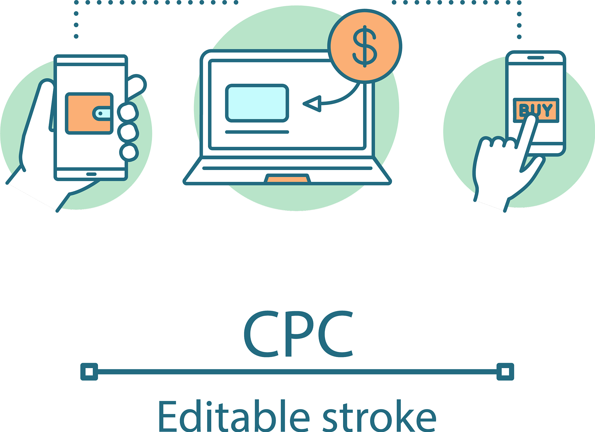cpc concept icon