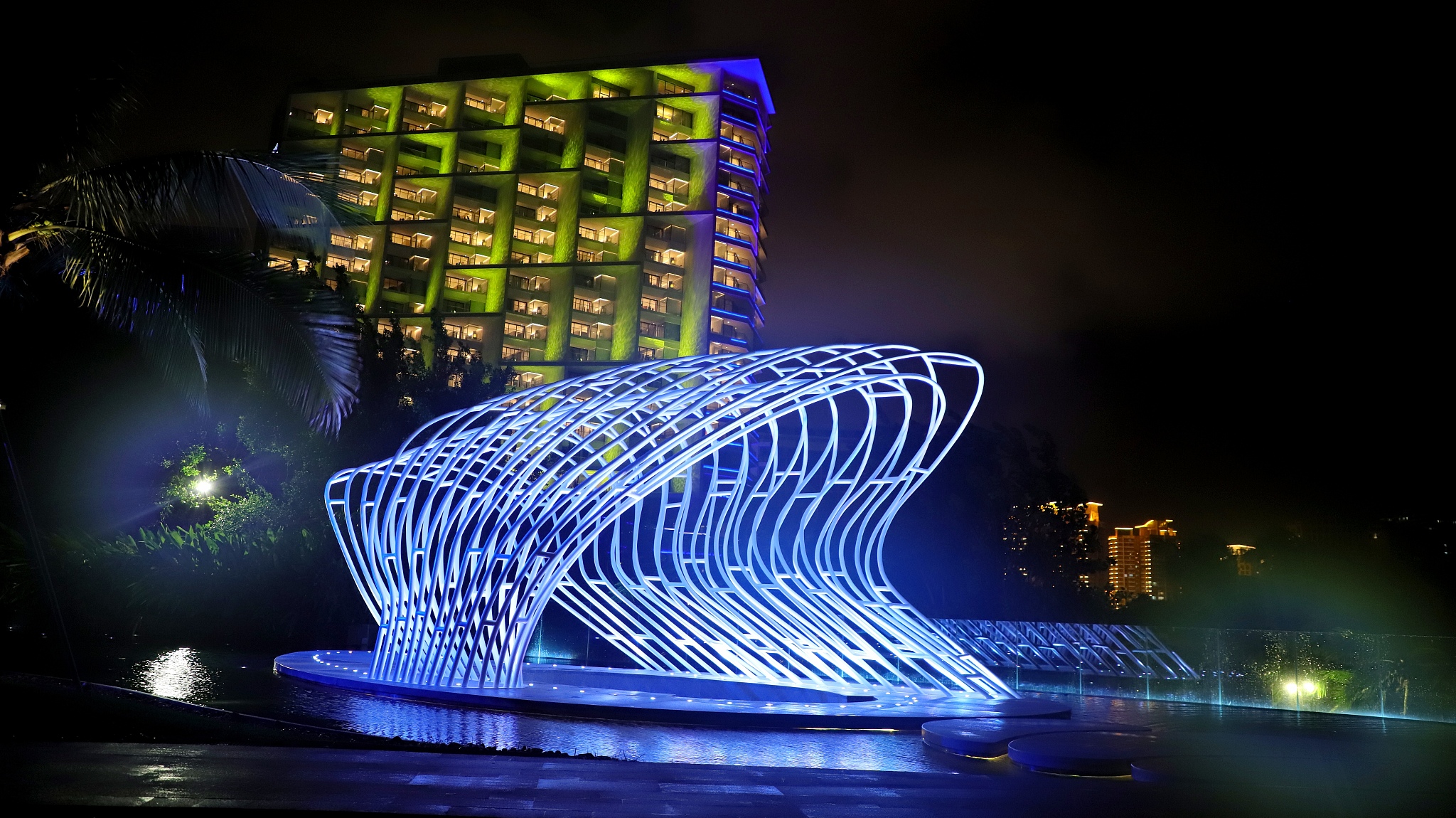 璀璨夜景，绿色未来：夜景亮化工程的环保节能之路