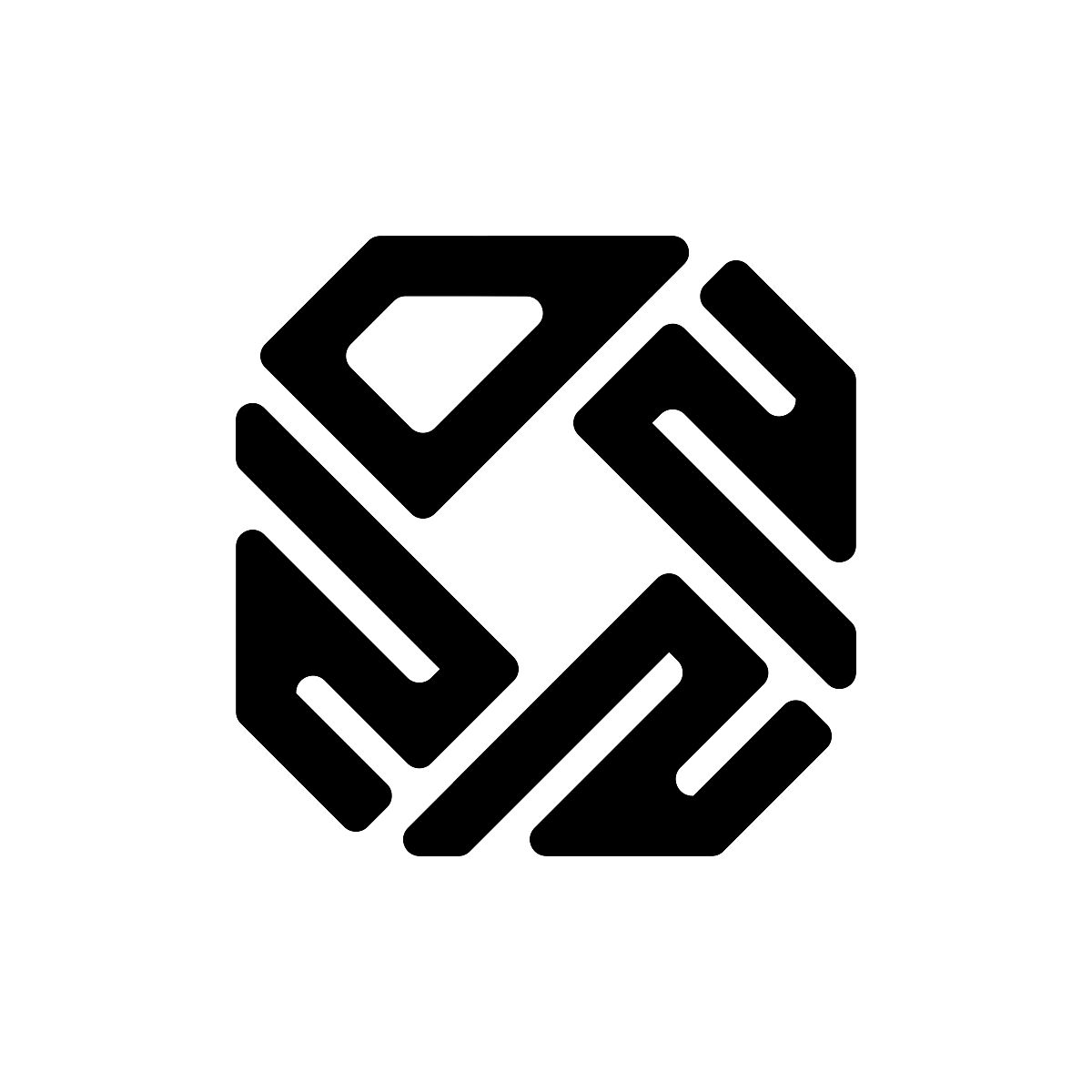 创意抽象徽标2022,新年快乐2022