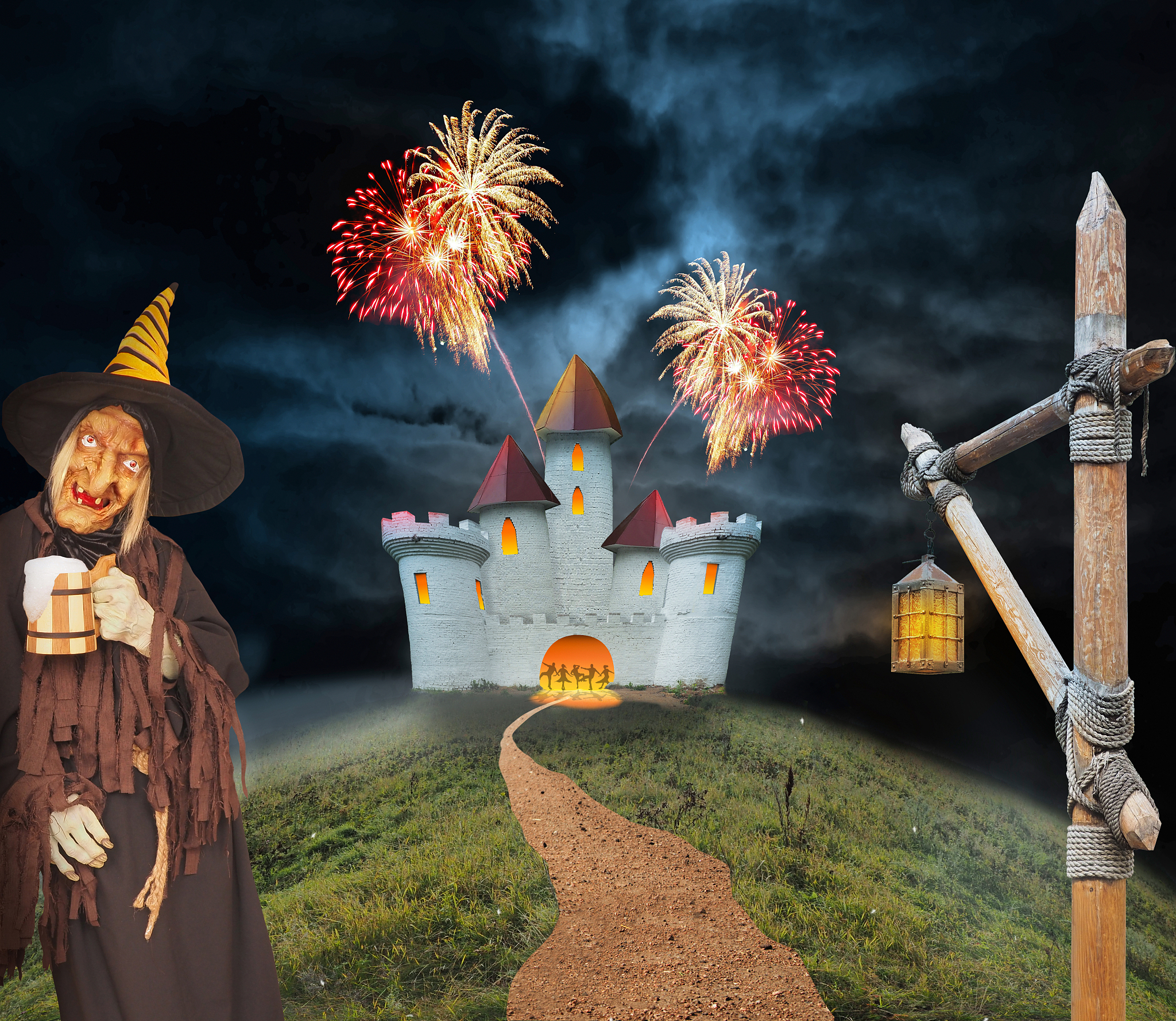 《Witch》游戏：如何返回初始城市？