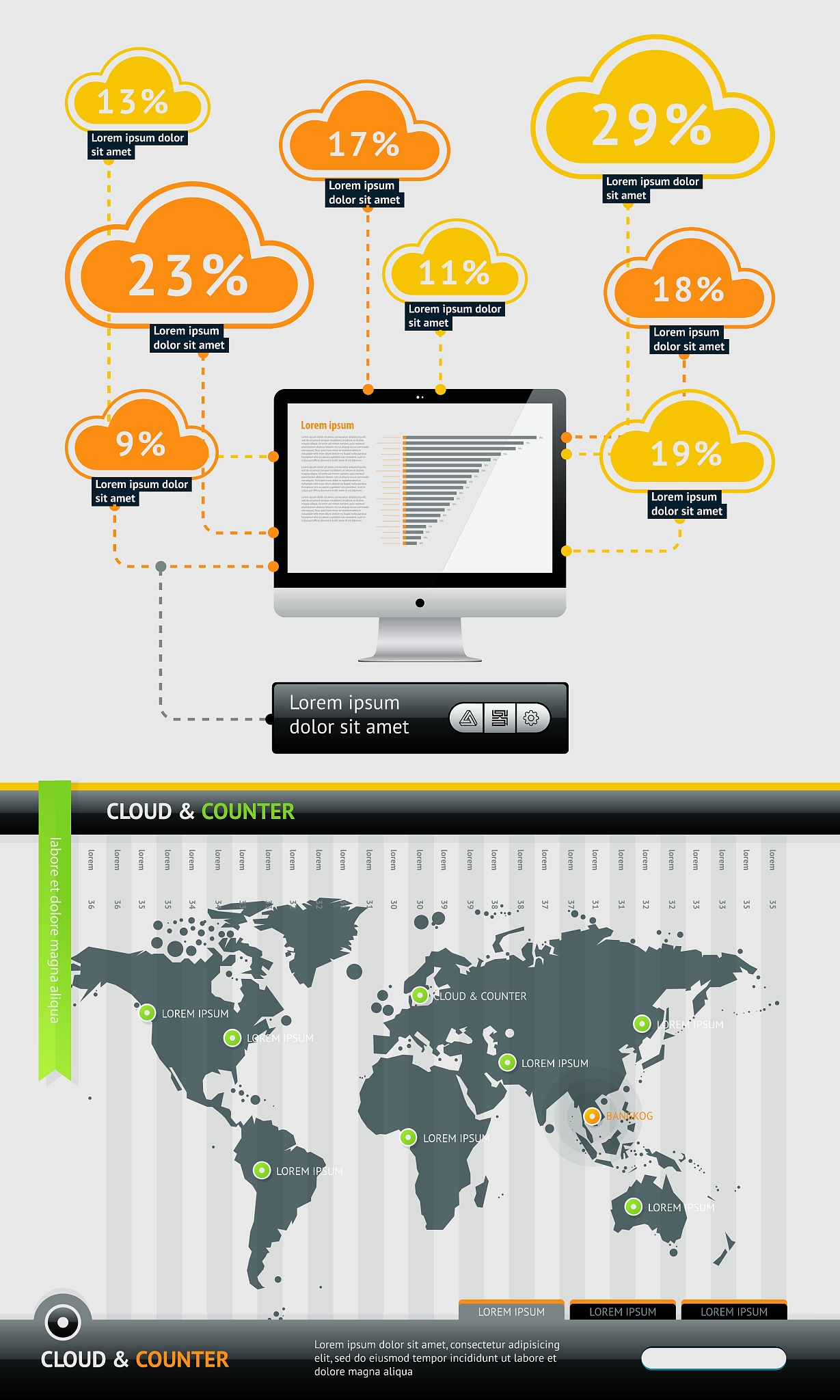 user interface for web